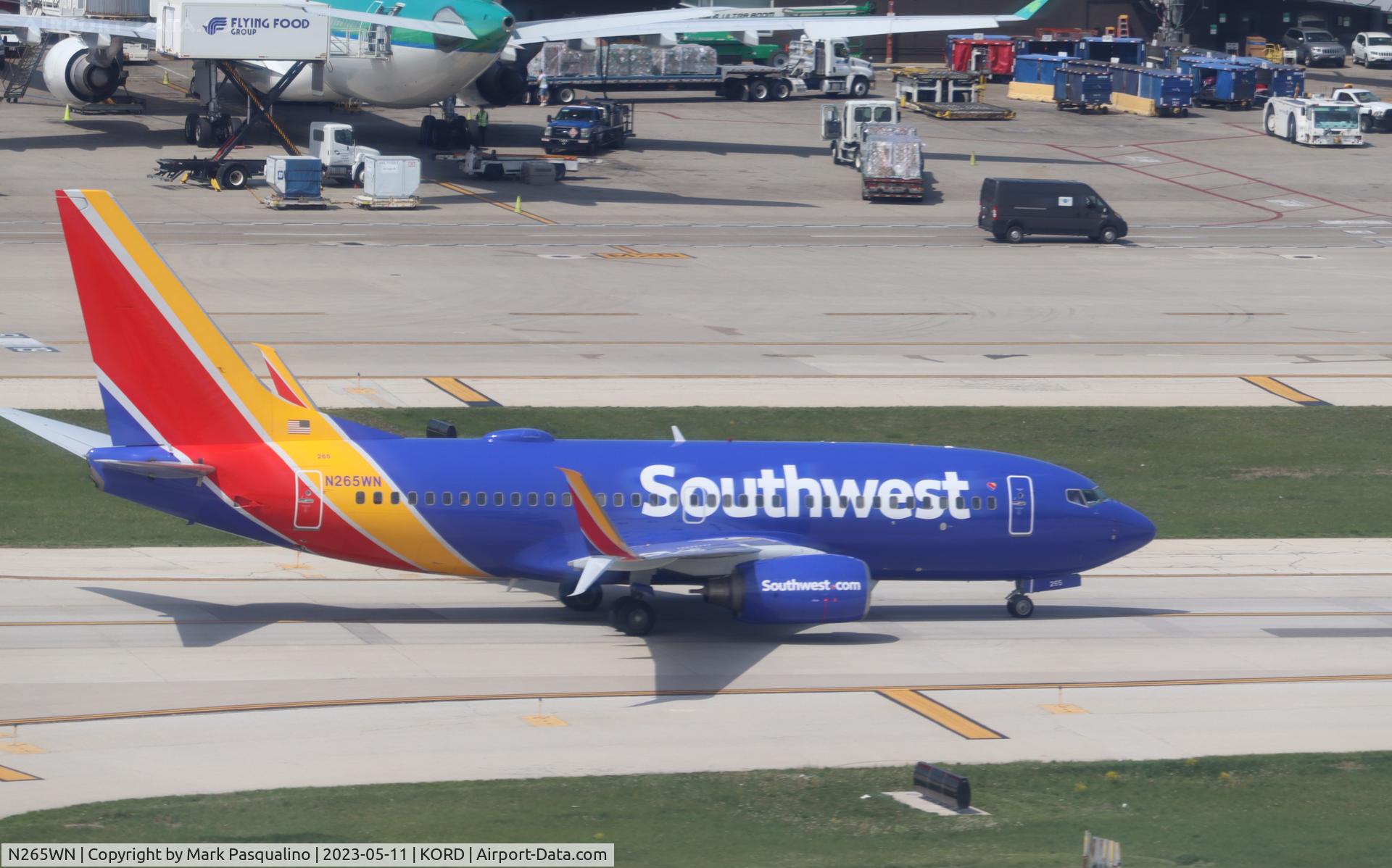 N265WN, 2007 Boeing 737-7H4 C/N 32522, Boeing 737-7H4