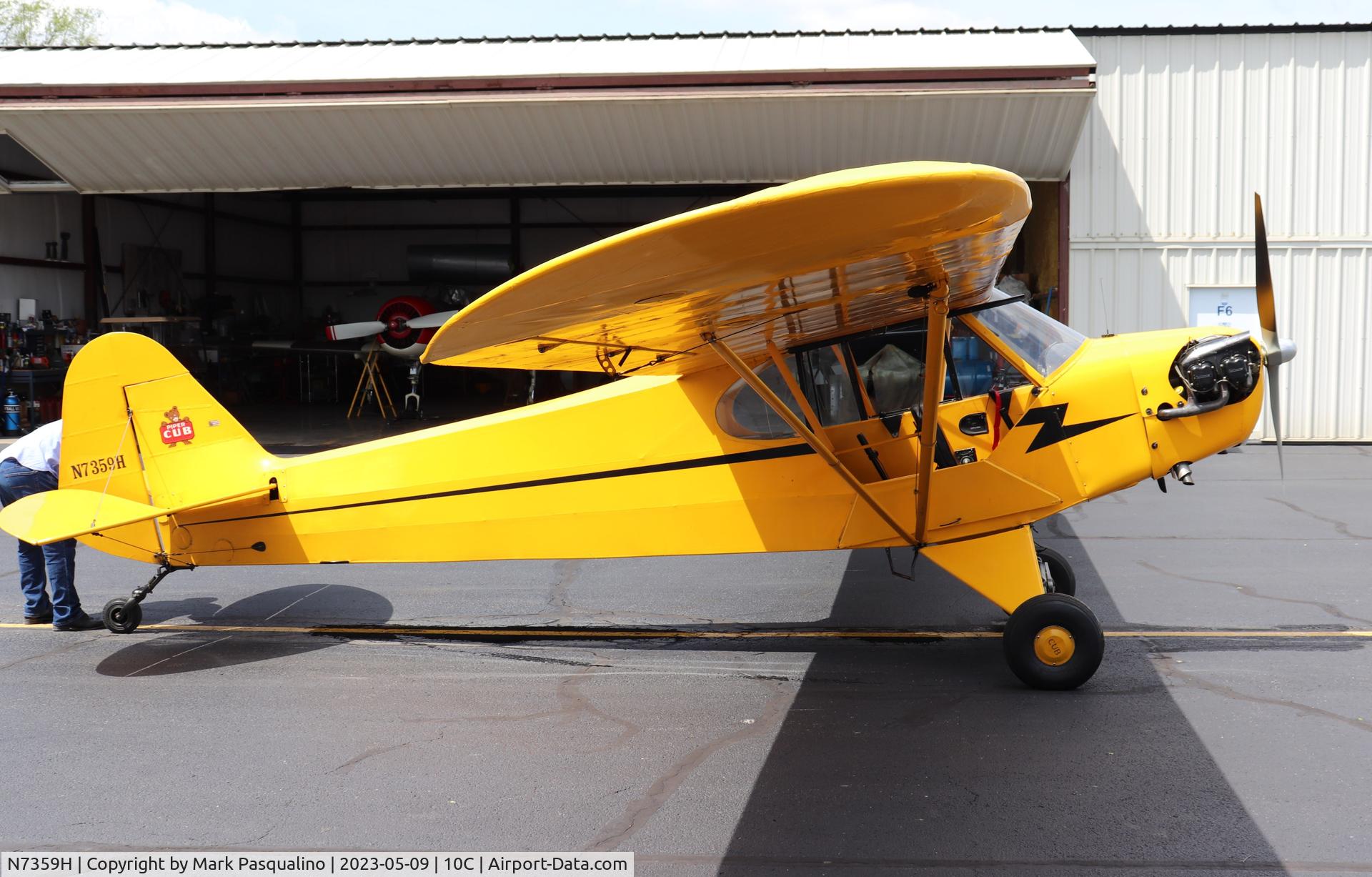 N7359H, 1946 Piper J3C-65 Cub C/N 20621, Piper J3C-65