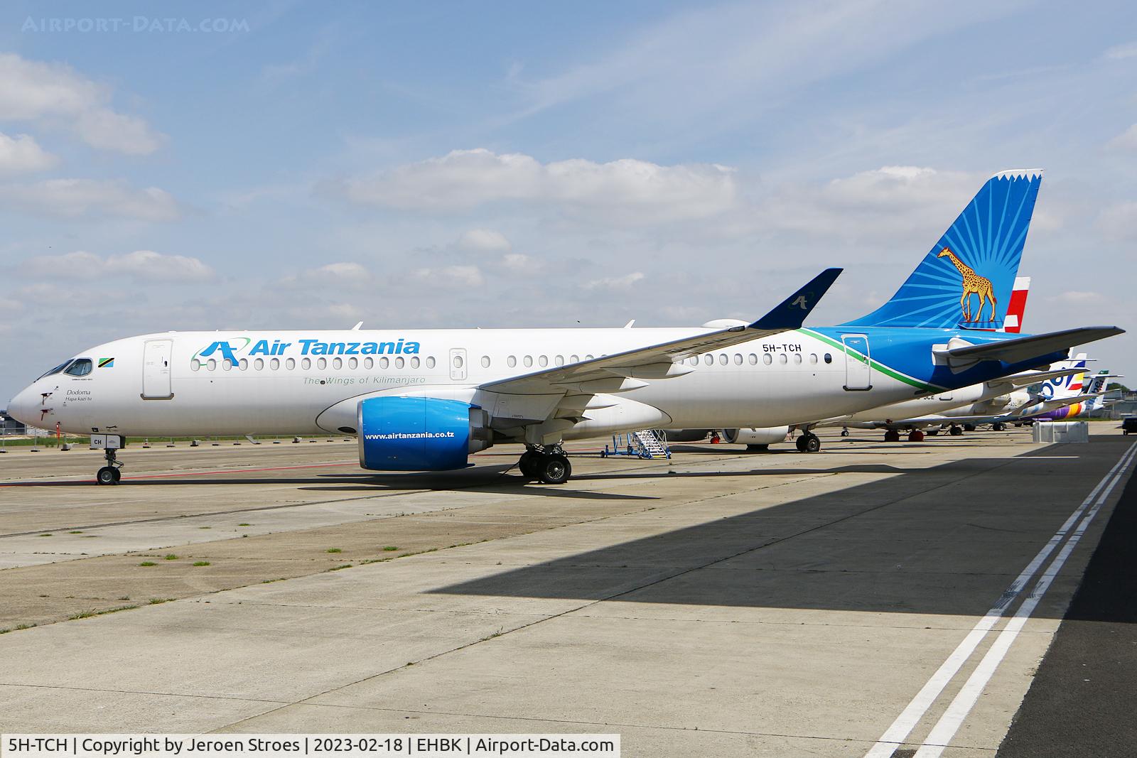 5H-TCH, 2018 Bombardier CSeries CS300 (BD-500-1A11) C/N 55047, ehbk