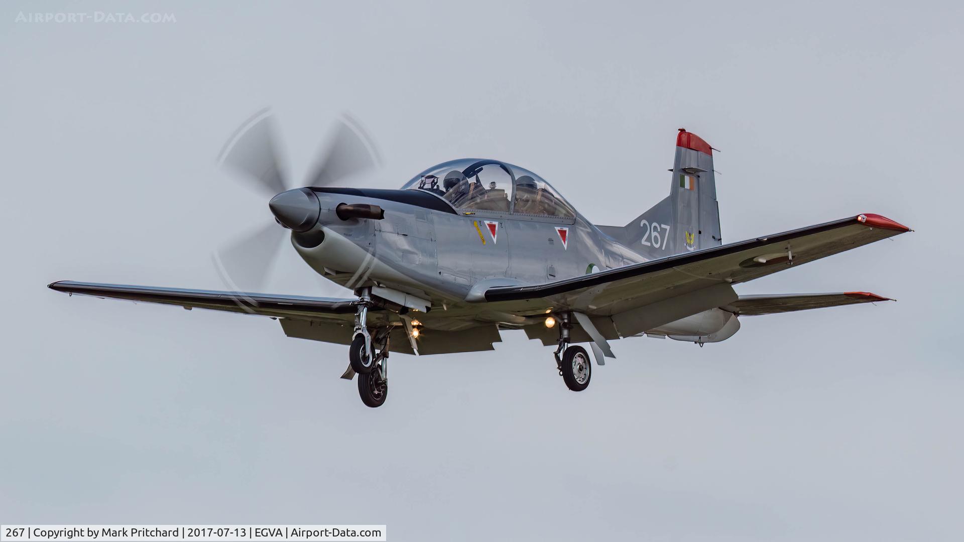 267, Pilatus PC-9M C/N 662, Shot at RIAT 2017