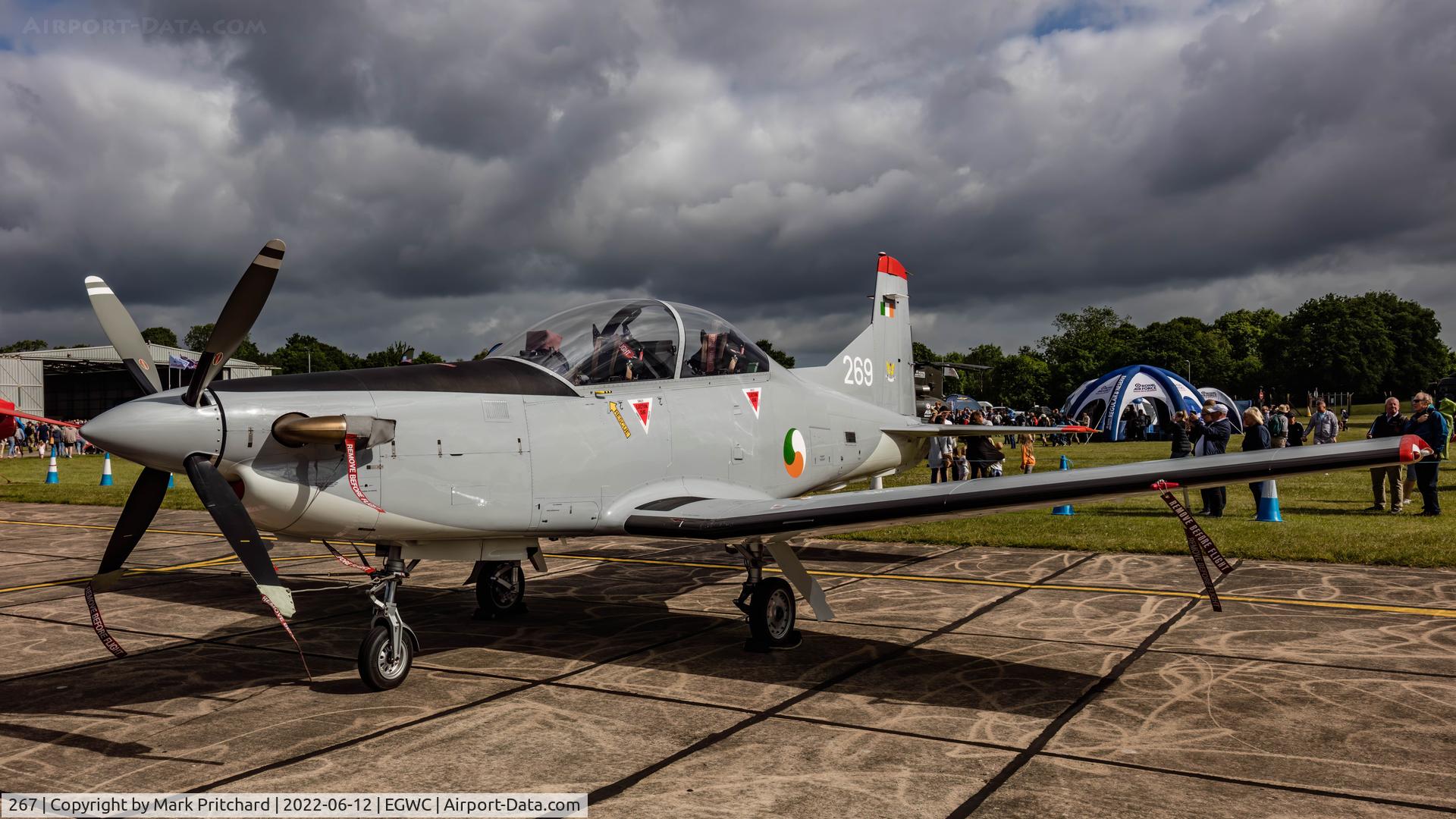 267, Pilatus PC-9M C/N 662, Shot at RAF Cosford 2022