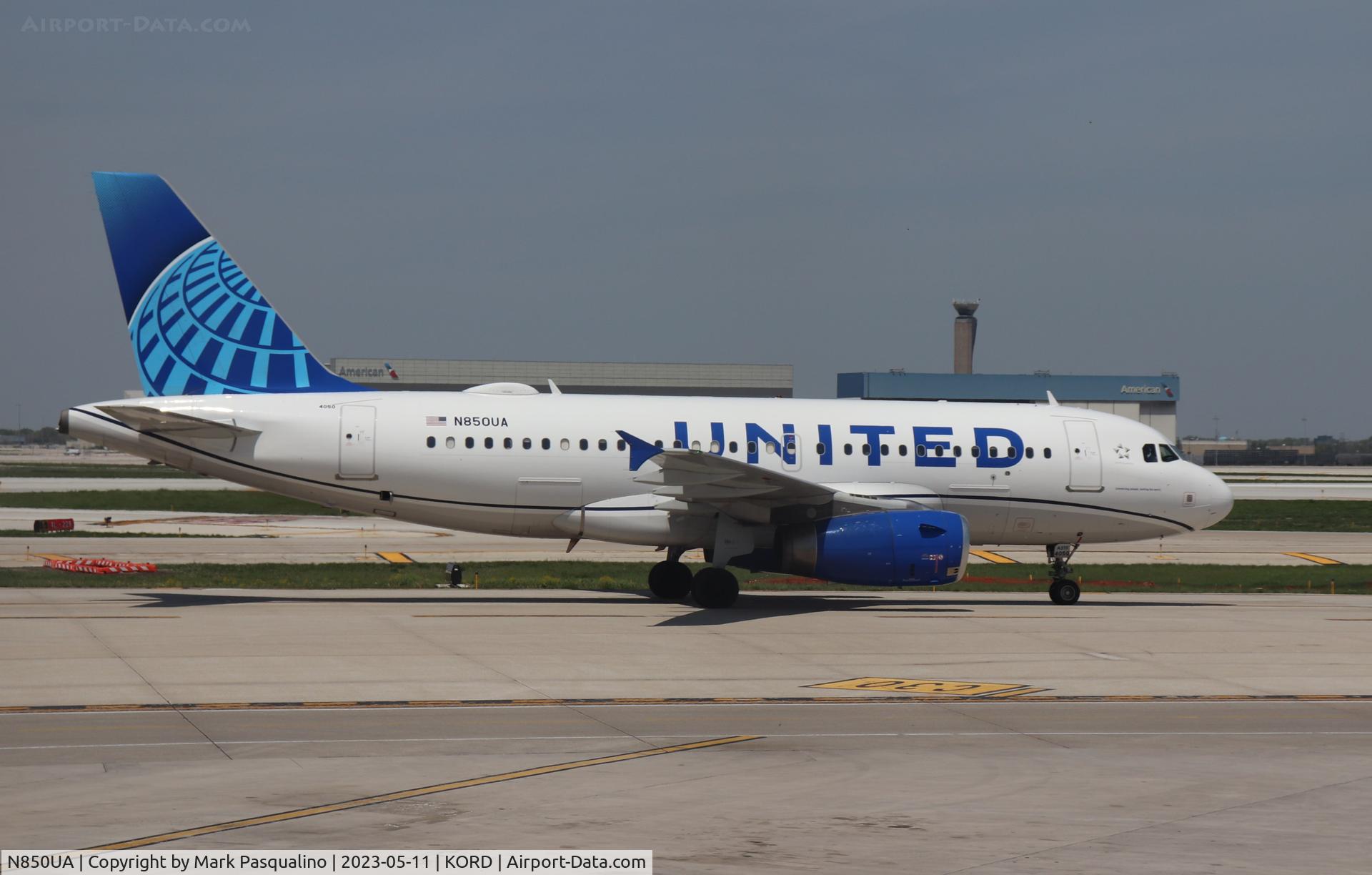 N850UA, 2002 Airbus A319-131 C/N 1653, Airbus A319-131