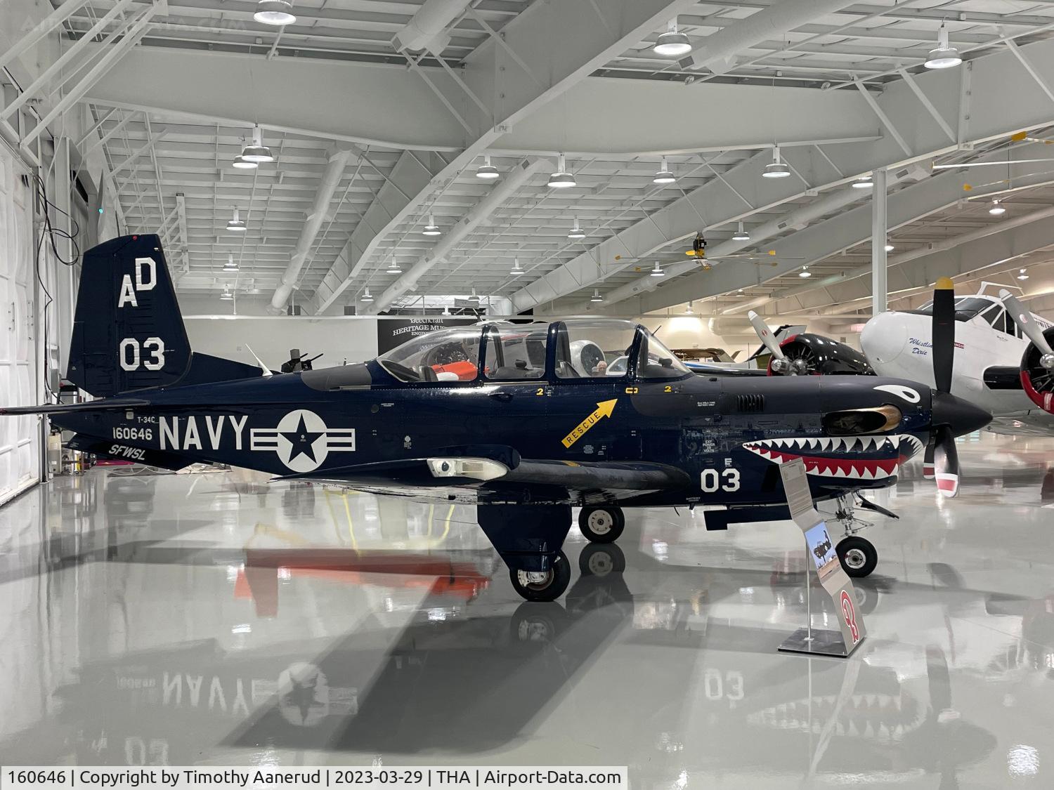 160646, Beech T-34C Turbo Mentor C/N GL-111, 160646 (AD-03), Beech T-34C Turbo Mentor, c/n: GL-111