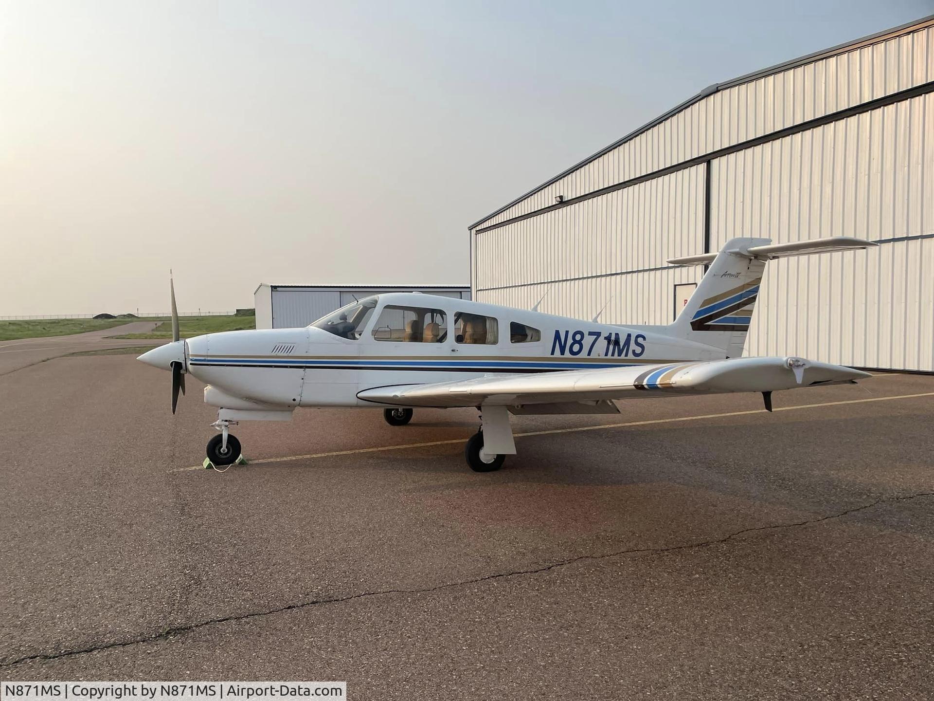 N871MS, 1981 Piper PA-28RT-201T Turbo Arrow IV C/N 28R-8131167, 1981 Piper PA-28RT-201T Arrow IV