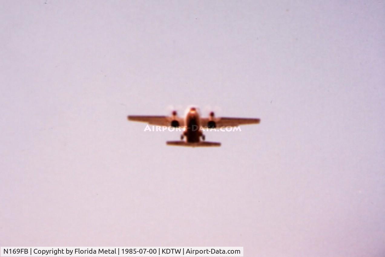 N169FB, CASA C-212-CC C/N 169, Fischer Bros (Allegheny Express) Casa 212 zx