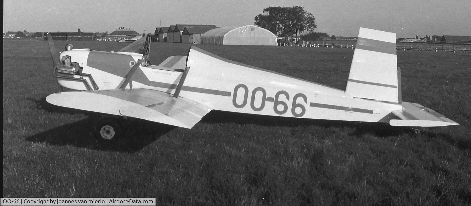 OO-66, Evans VP-1 C/N 00000000000, B-W scan