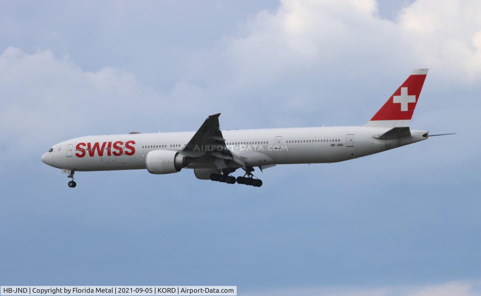 HB-JND, 2016 Boeing 777-3DE/ER C/N 44585, Swiss 773 zx