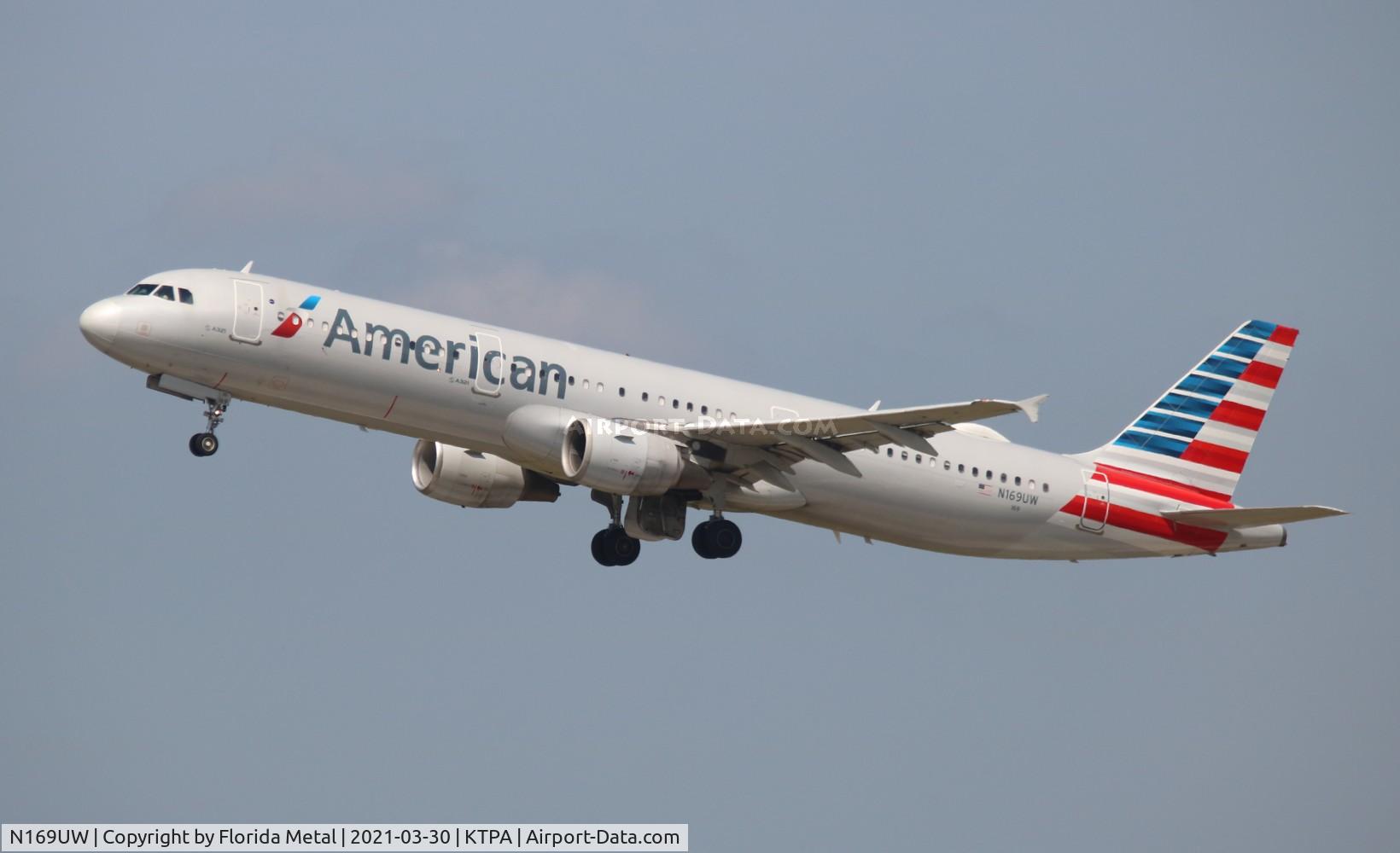 N169UW, 2001 Airbus A321-211 C/N 1455, AAL A321 zx