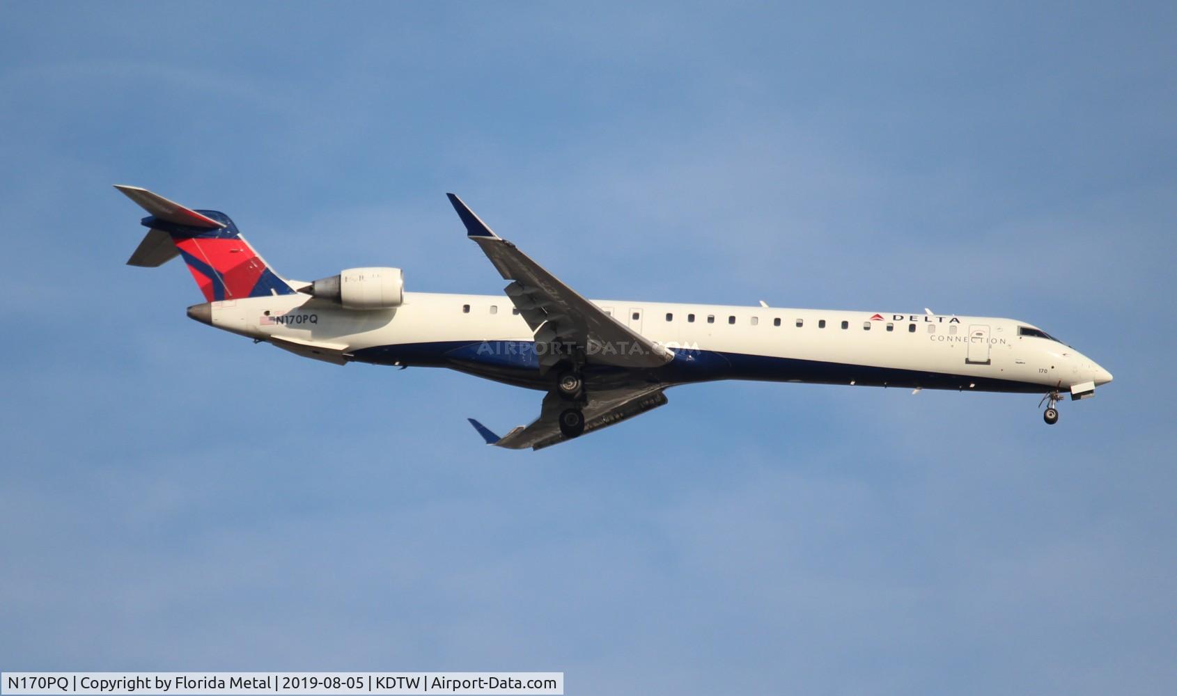 N170PQ, 2008 Bombardier CRJ-900ER (CL-600-2D24) C/N 15170, END/DAL CRJ9 zx
