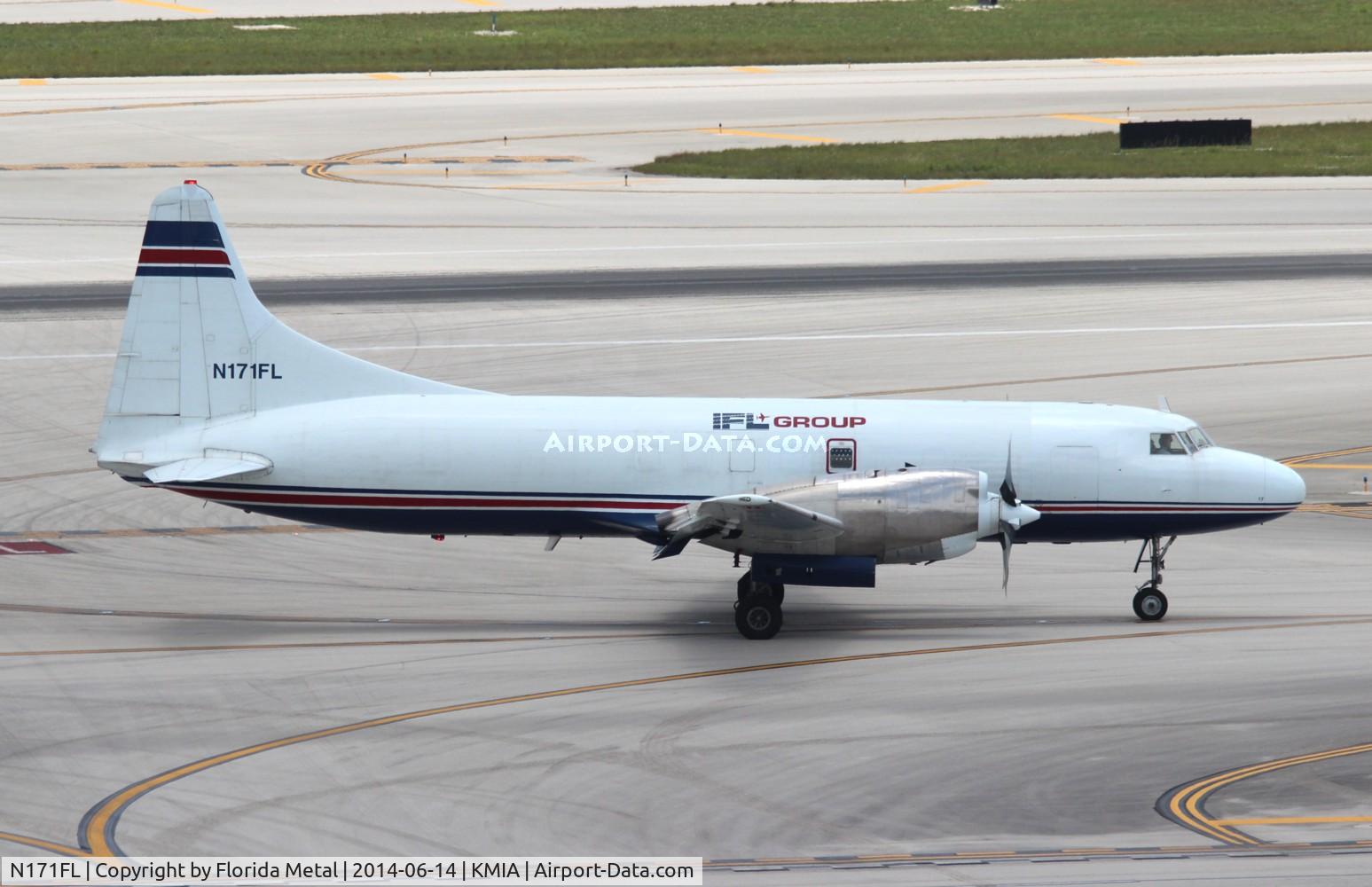 N171FL, 1956 Convair 580 C/N 318, IFL CV580 zx