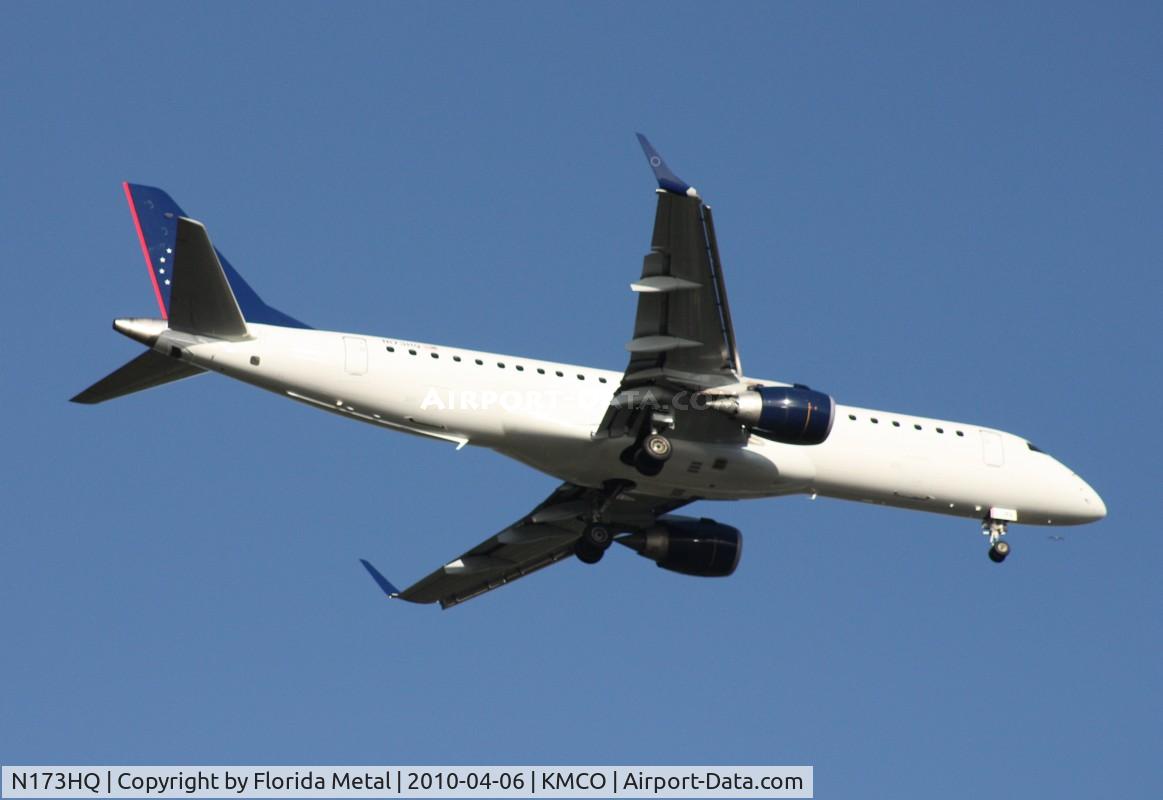 N173HQ, 2008 Embraer 190AR (ERJ-190-100IGW) C/N 19000206, MCO zx