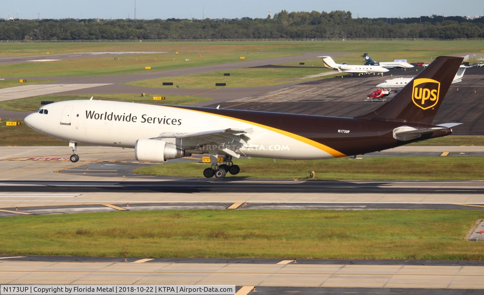 N173UP, 2006 Airbus A300F4-622R C/N 0868, UPS A300 zx