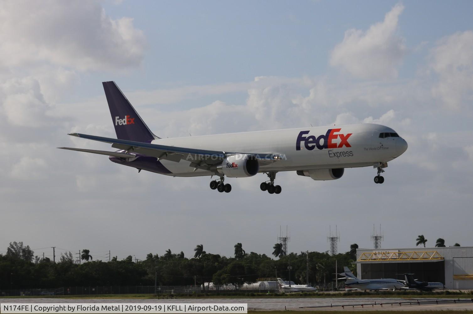 N174FE, 2019 Boeing 767-3S2F(ER) C/N 63105, FedEx 767-300F zx