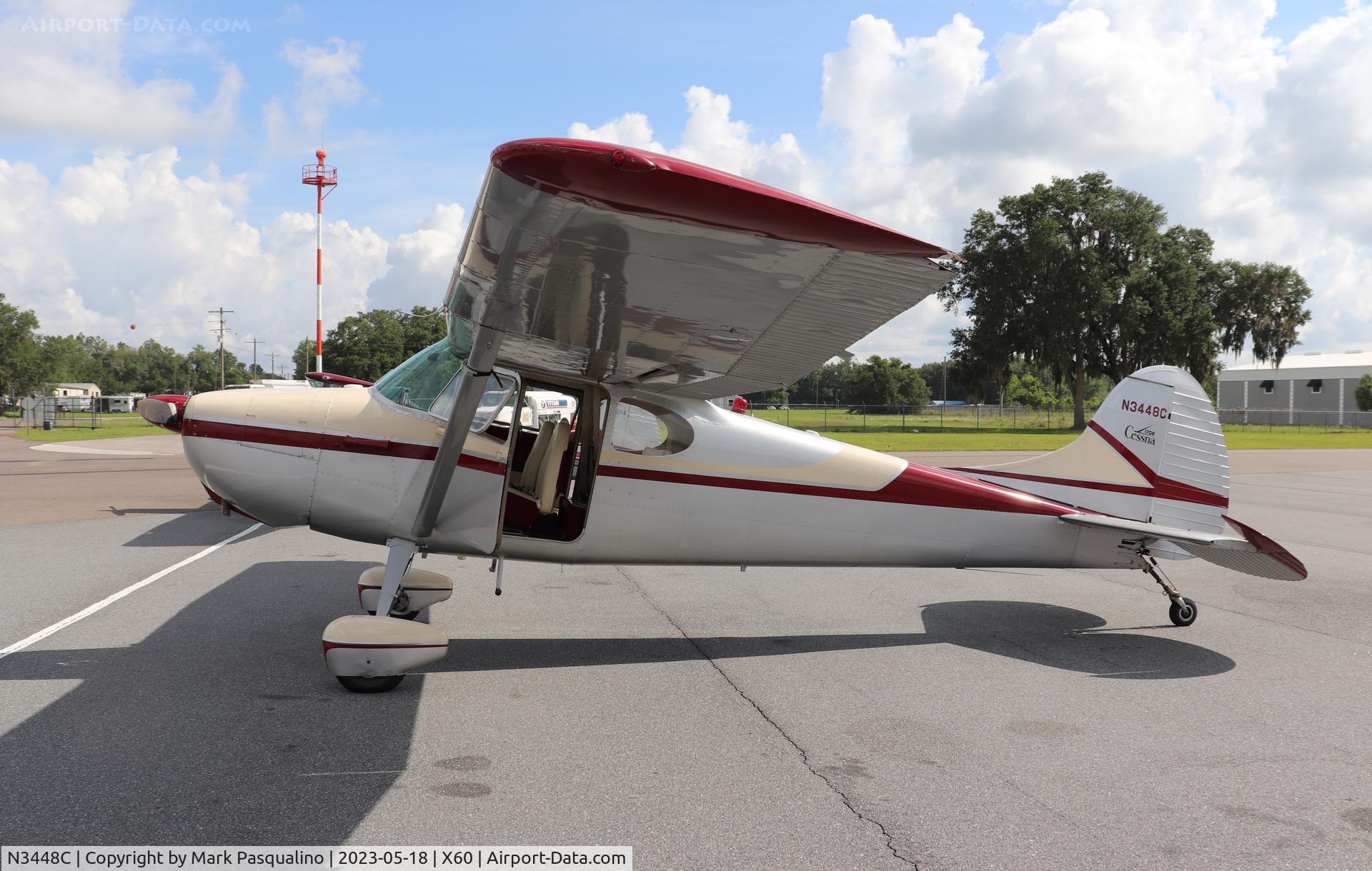 N3448C, 1954 Cessna 170B C/N 26491, Cessna 170B