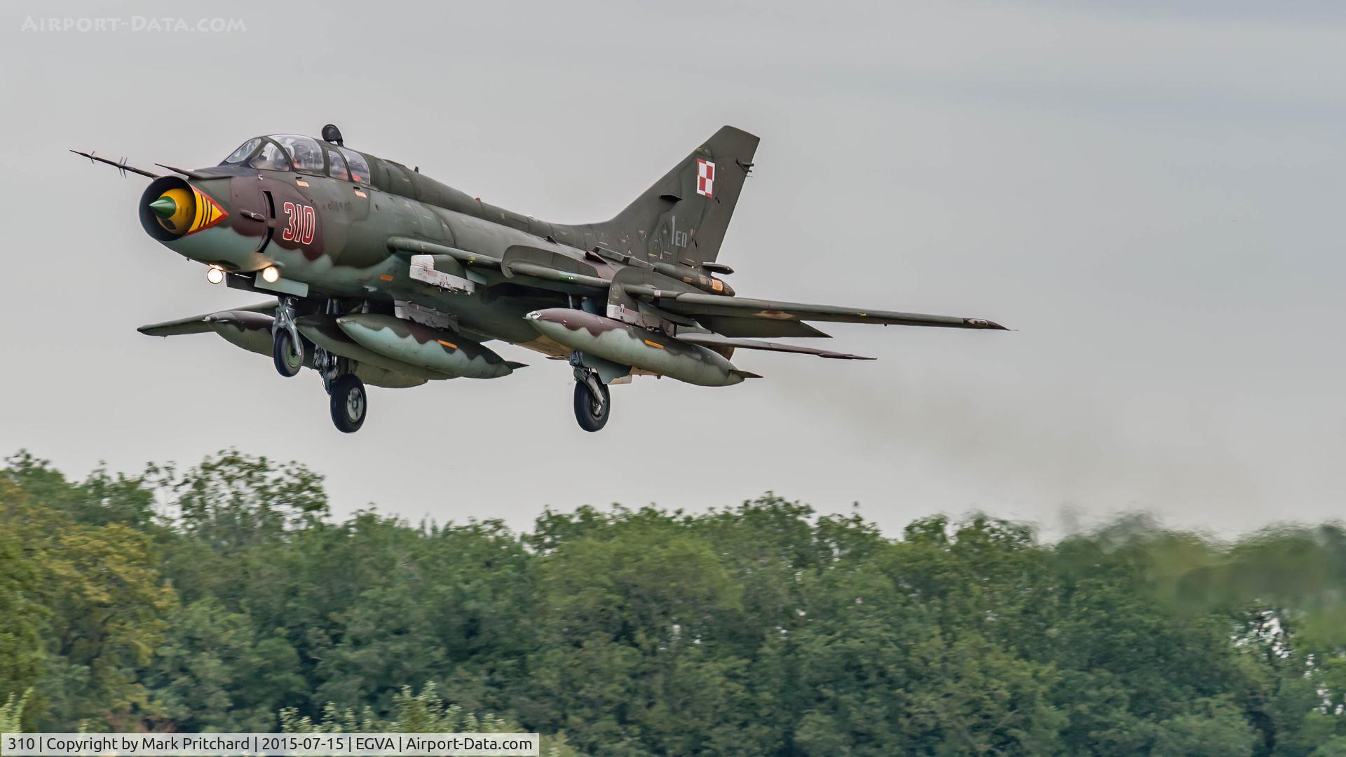 310, Sukhoi Su-22UM-3K C/N 17532367310, Shot at RIAT 2015