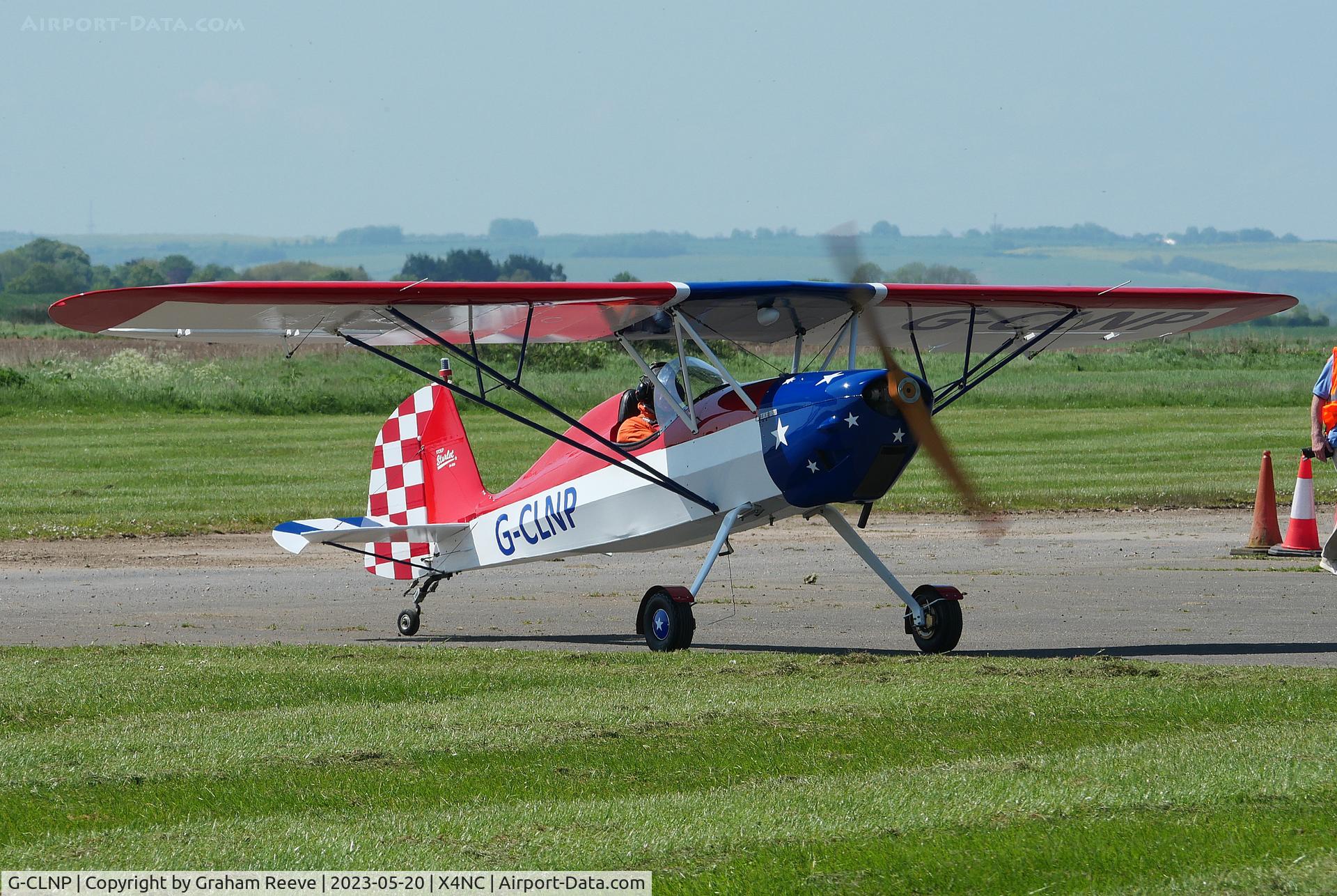 G-CLNP, 2020 Stolp SA-500 Starlet C/N LAA 292-15599, Just landed at North Coates.