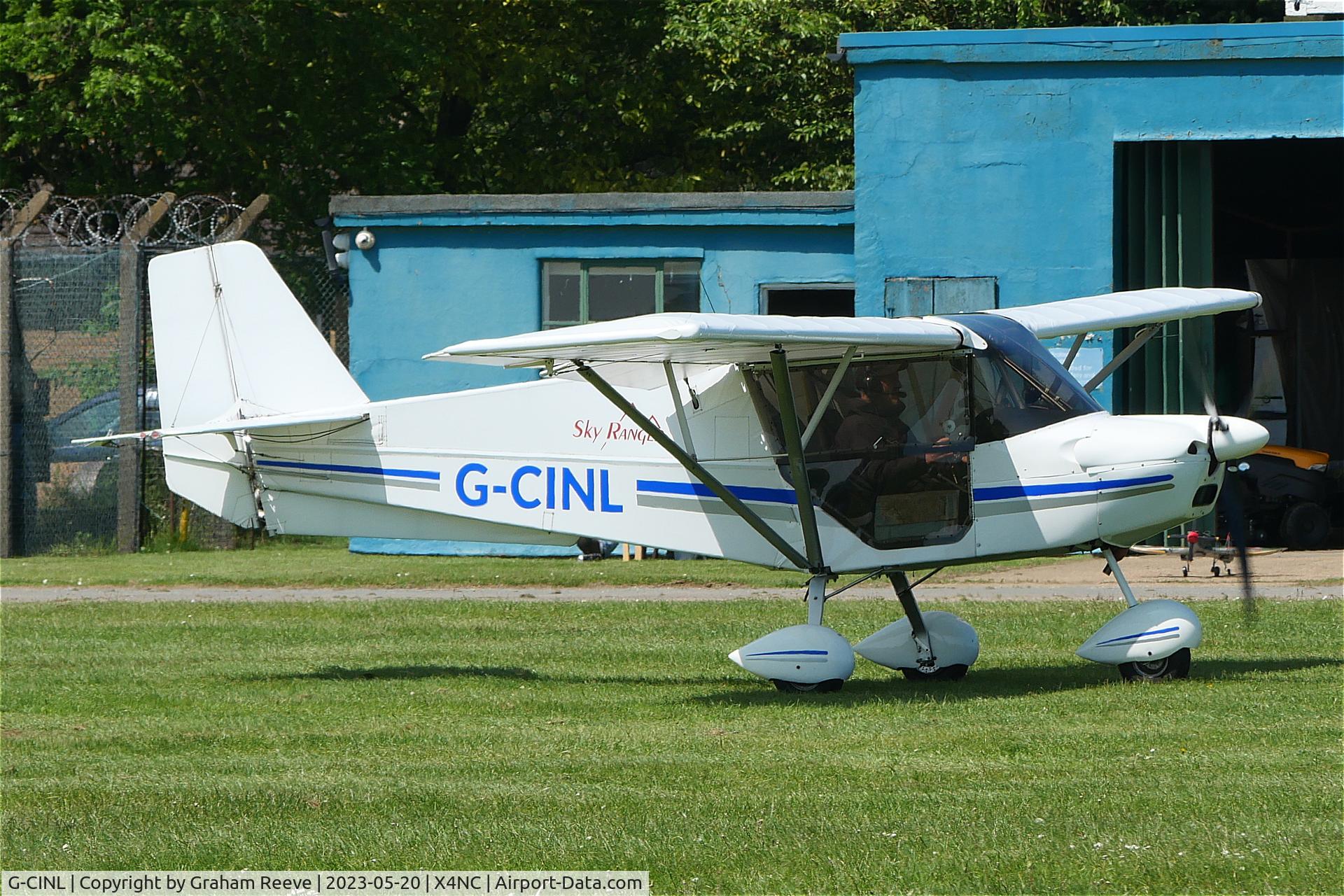 G-CINL, 2015 Skyranger Swift 912S(1) C/N BMAA/HB/647, Just landed at North Coates.