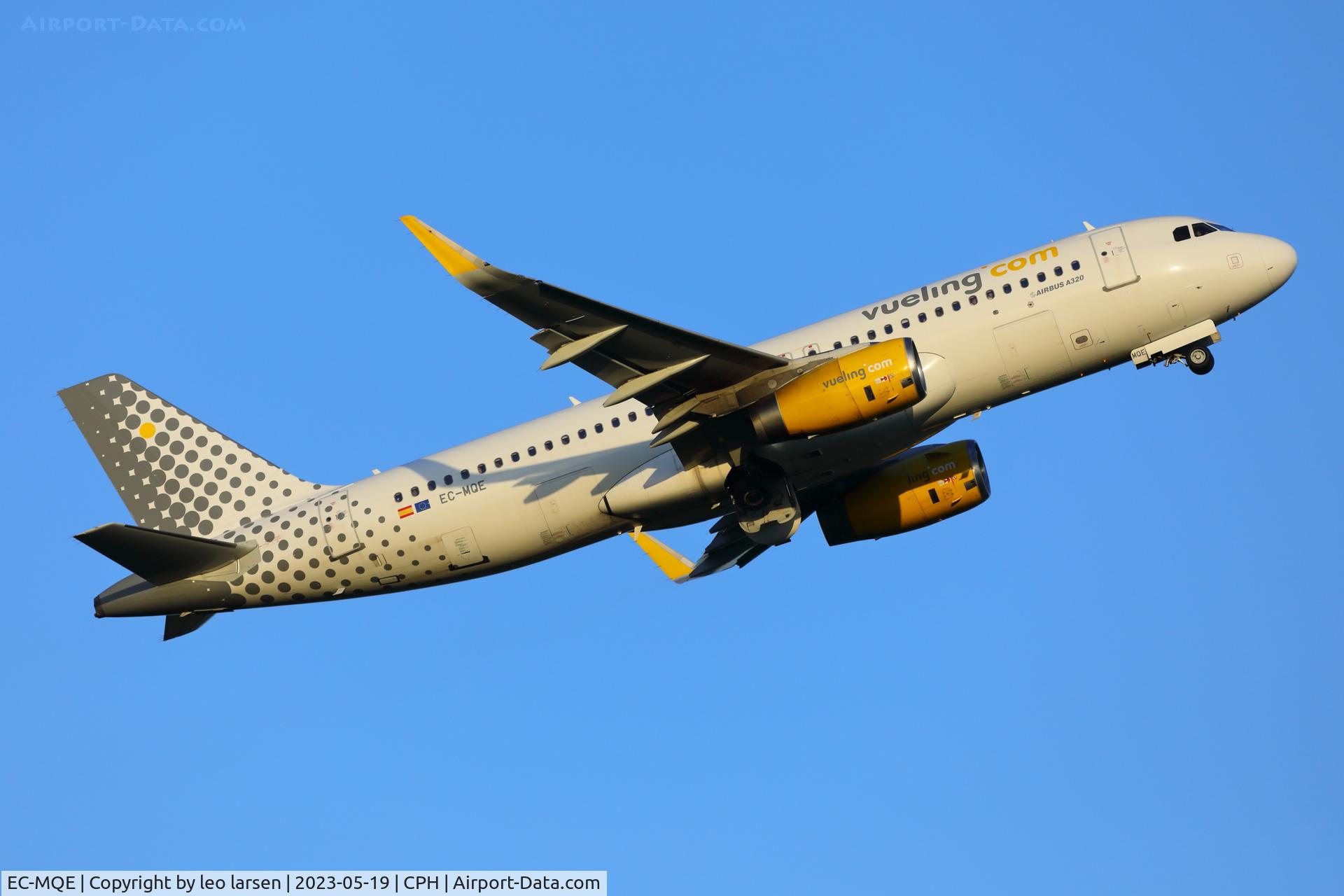 EC-MQE, 2017 Airbus A320-232 C/N 7585, Copenhagen 19.5.2023