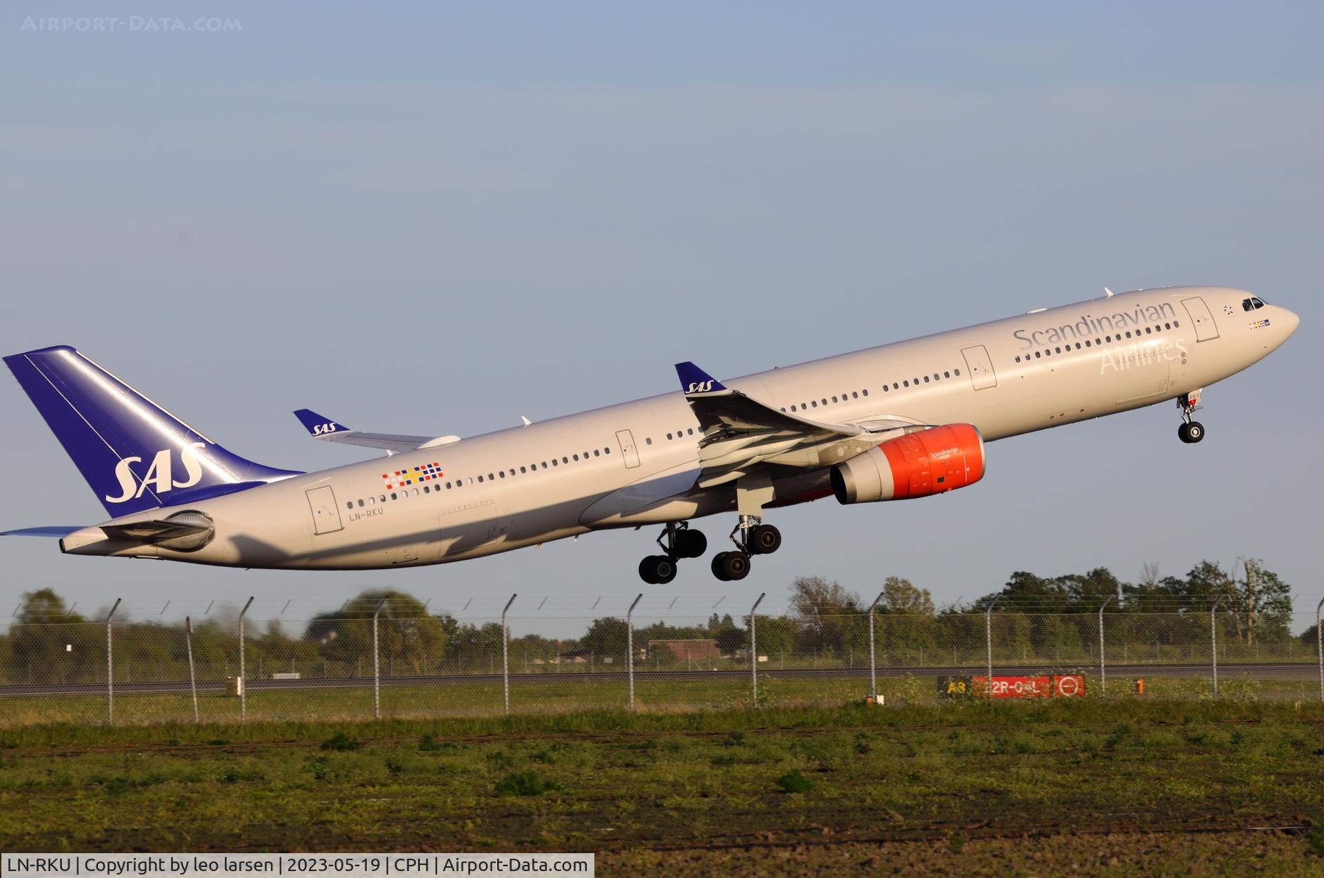 LN-RKU, 2016 Airbus A330-343 C/N 1715, Copenhagen 19.5.2023