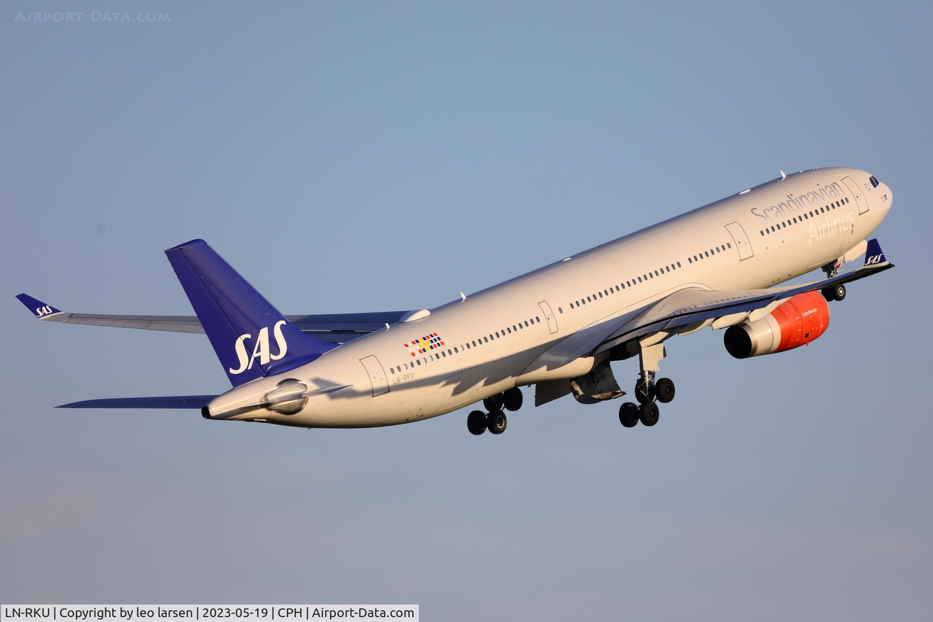 LN-RKU, 2016 Airbus A330-343 C/N 1715, Copenhagen 19.5.2023