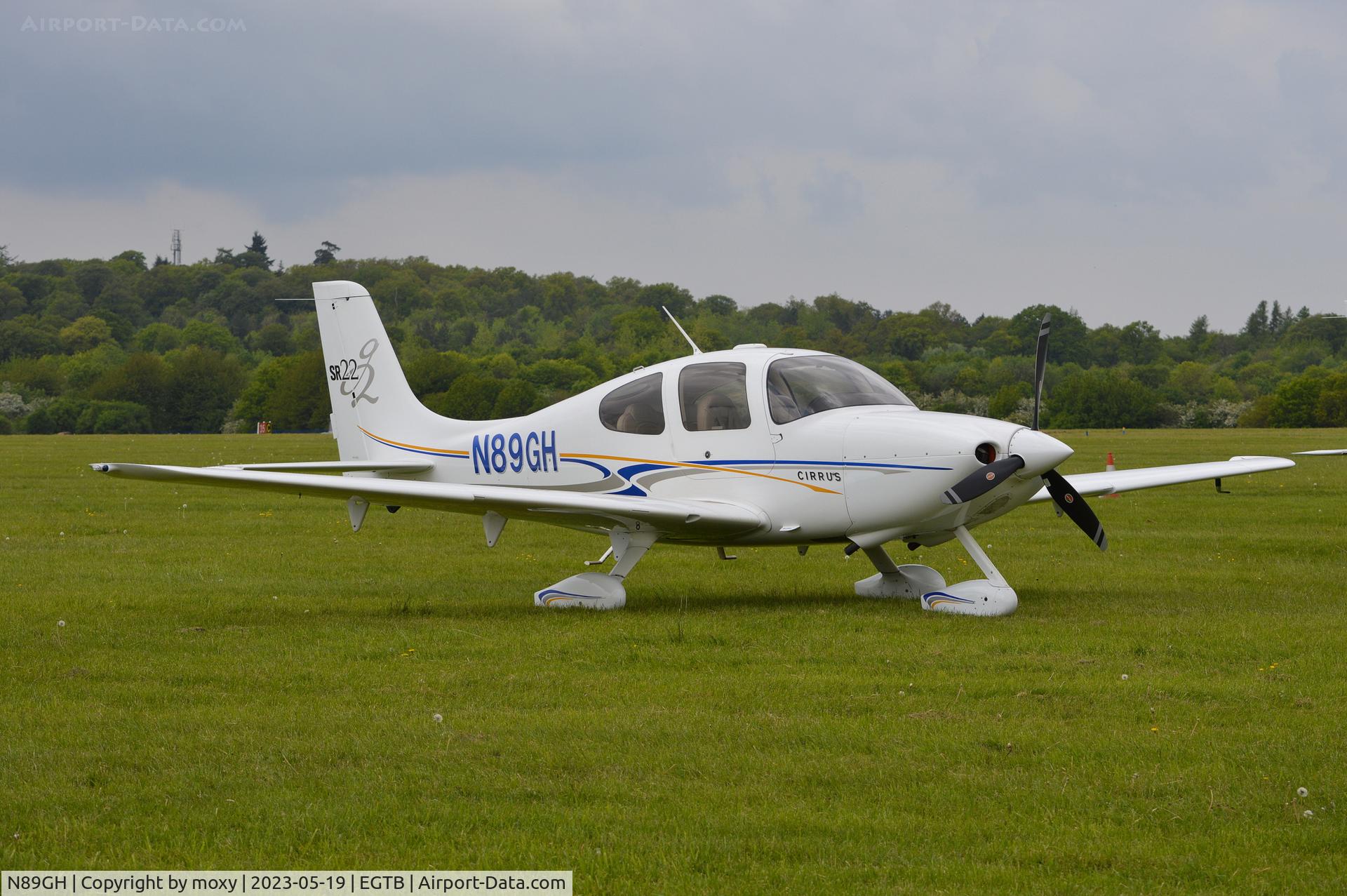 N89GH, 2004 Cirrus SR22 G2 C/N 1178, Cirrus SR22 G2 at Wycombe Air Park.
