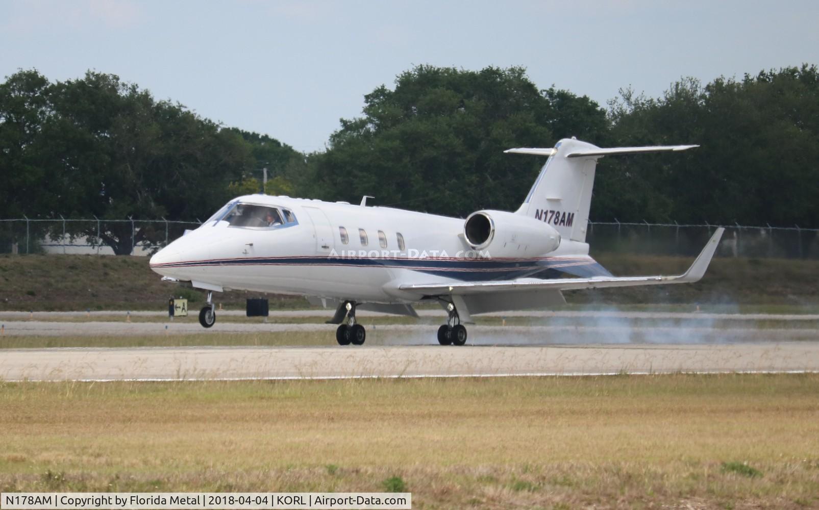 N178AM, Gates Learjet 55C C/N 144, Lear 55 zx