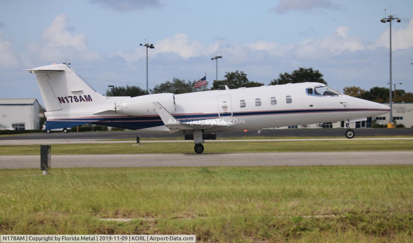N178AM, Gates Learjet 55C C/N 144, Lear 55 zx