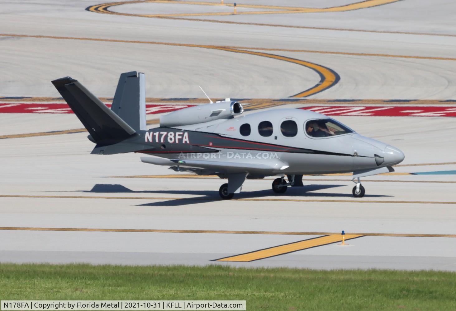 N178FA, 2019 Cirrus SF50 Vision C/N 0096, SF50 zx