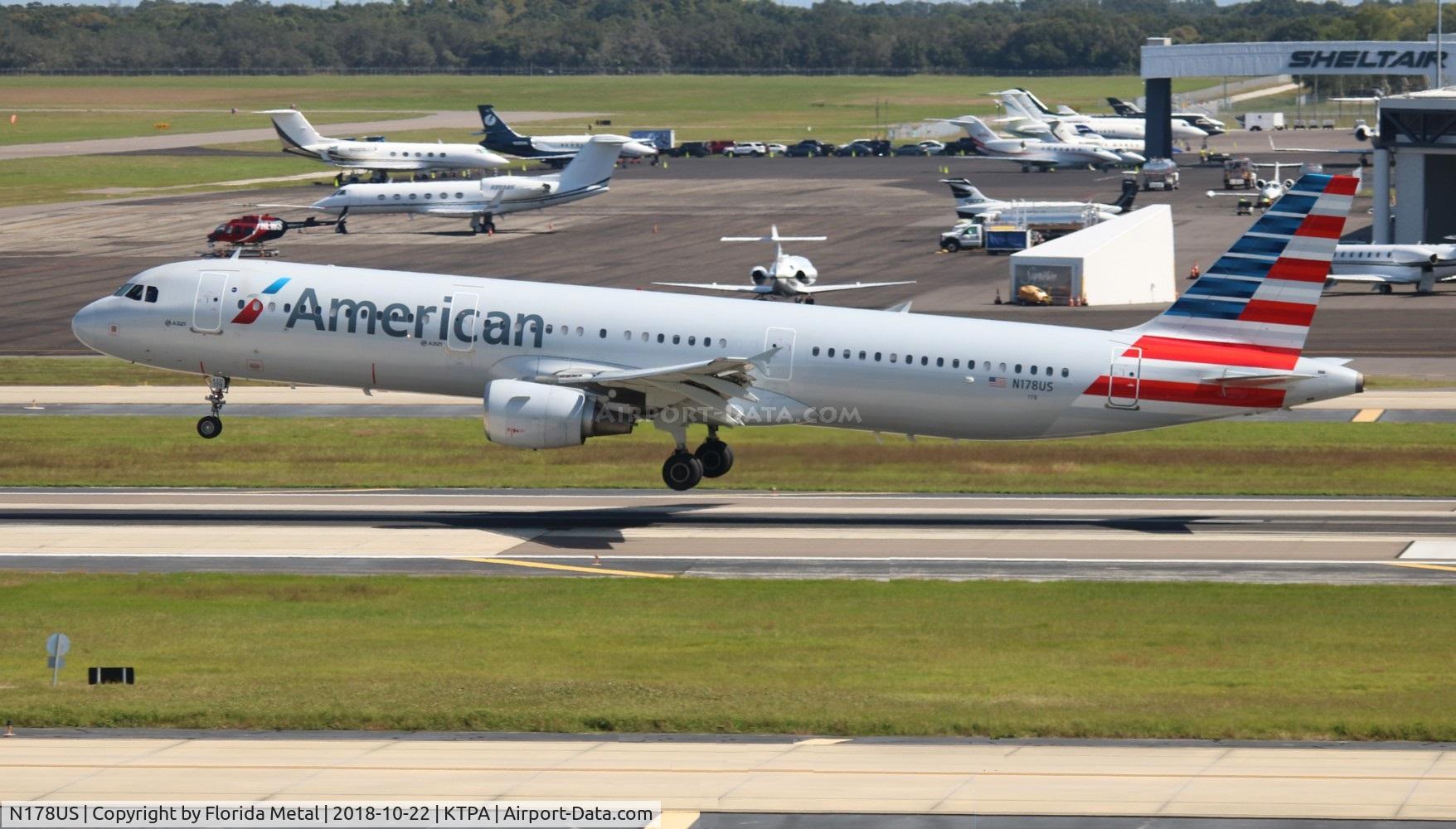 N178US, 2001 Airbus A321-211 C/N 1519, AAL A321 zx