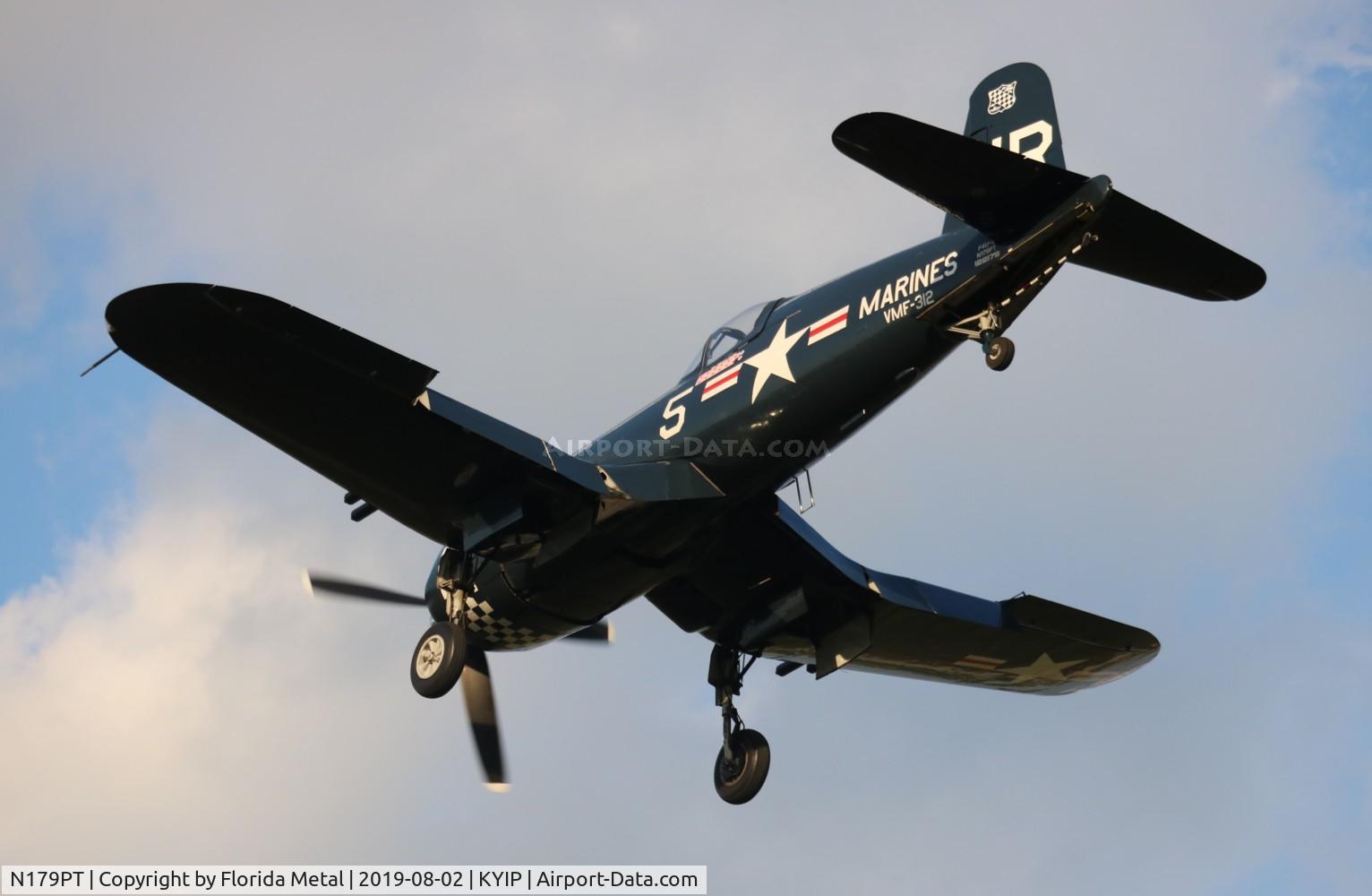 N179PT, 1948 Vought F4U-5 Corsair C/N Not found (Bu122179), F4U zx