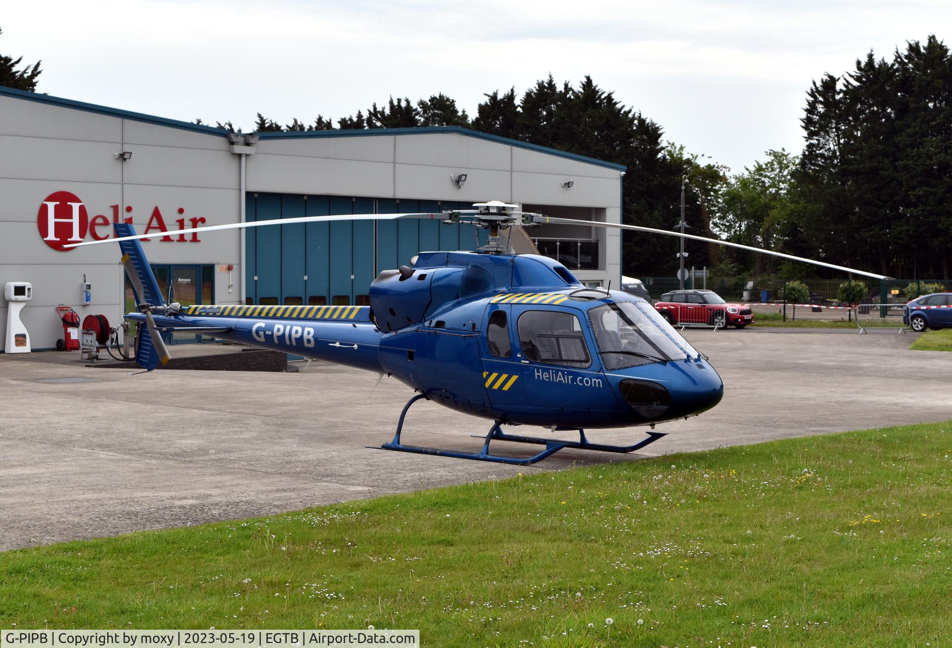 G-PIPB, 1983 Aerospatiale AS-355F-1 Ecureuil 2 C/N 5261, Aerospatiale AS-355F-1 Ecureuil 2 at Wycombe Air Park.
