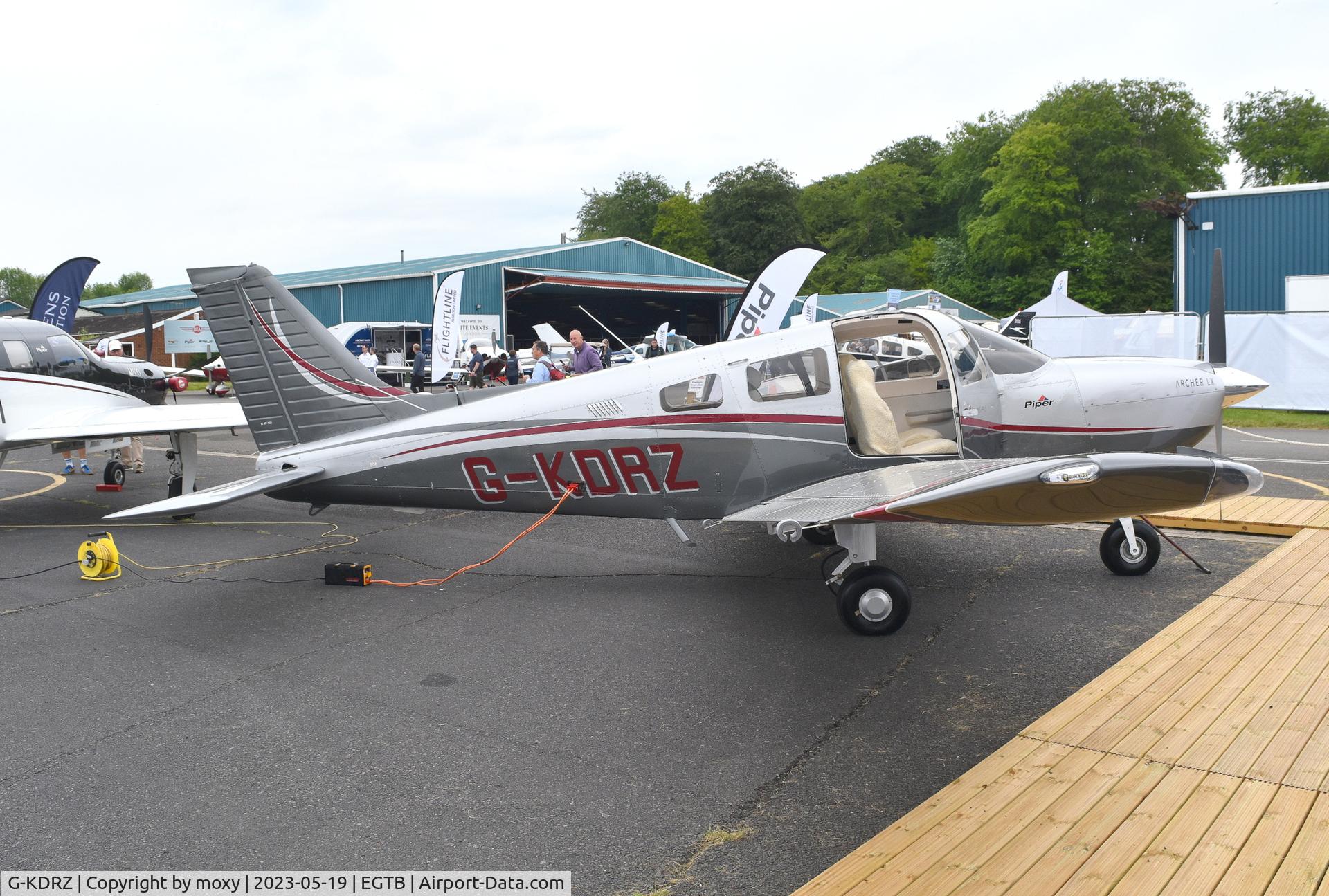 G-KDRZ, 2020 Piper PA-28-181 Archer LX C/N 2881415, Piper PA-28-181 Archer LX at Wycombe Air Park. Ex N8063Q