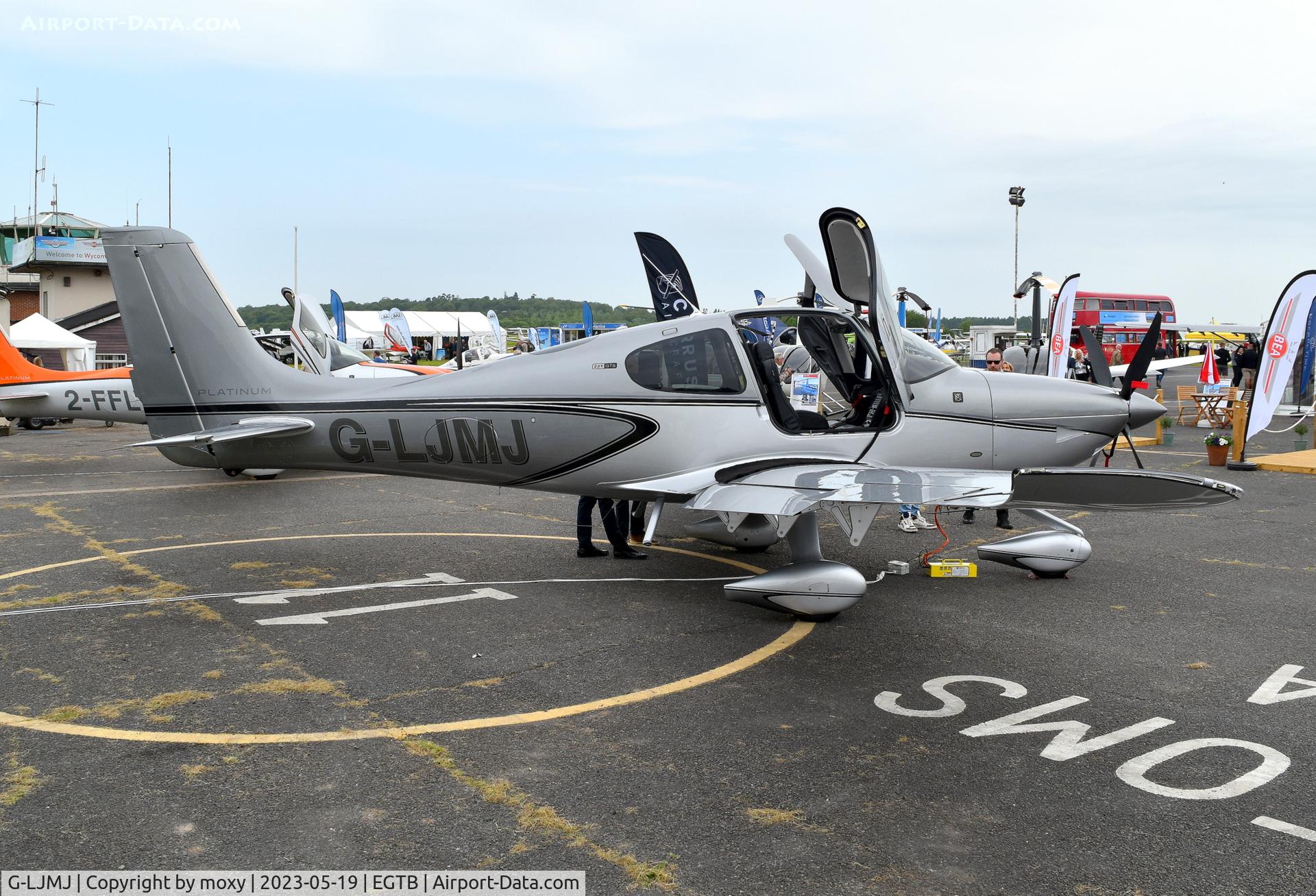 G-LJMJ, 2023 Cirrus SR22T C/N 9120, Cirrus SR22T at Wycombe Air Park. Ex N64UK