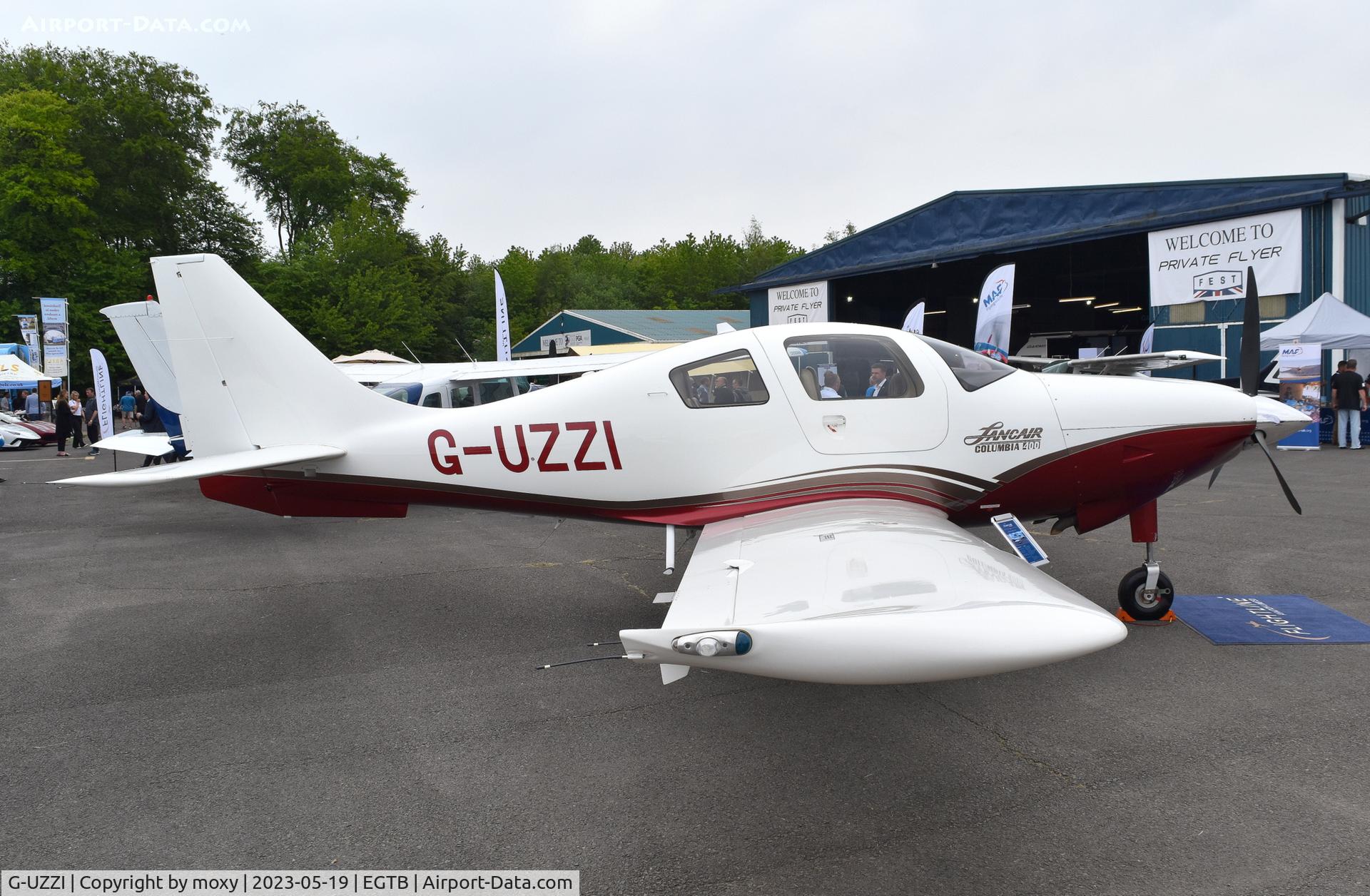 G-UZZI, 2004 Lancair LC41-550FG C/N 41017, Lancair LC41-550FG at Wycombe Air Park. Ex N79HR