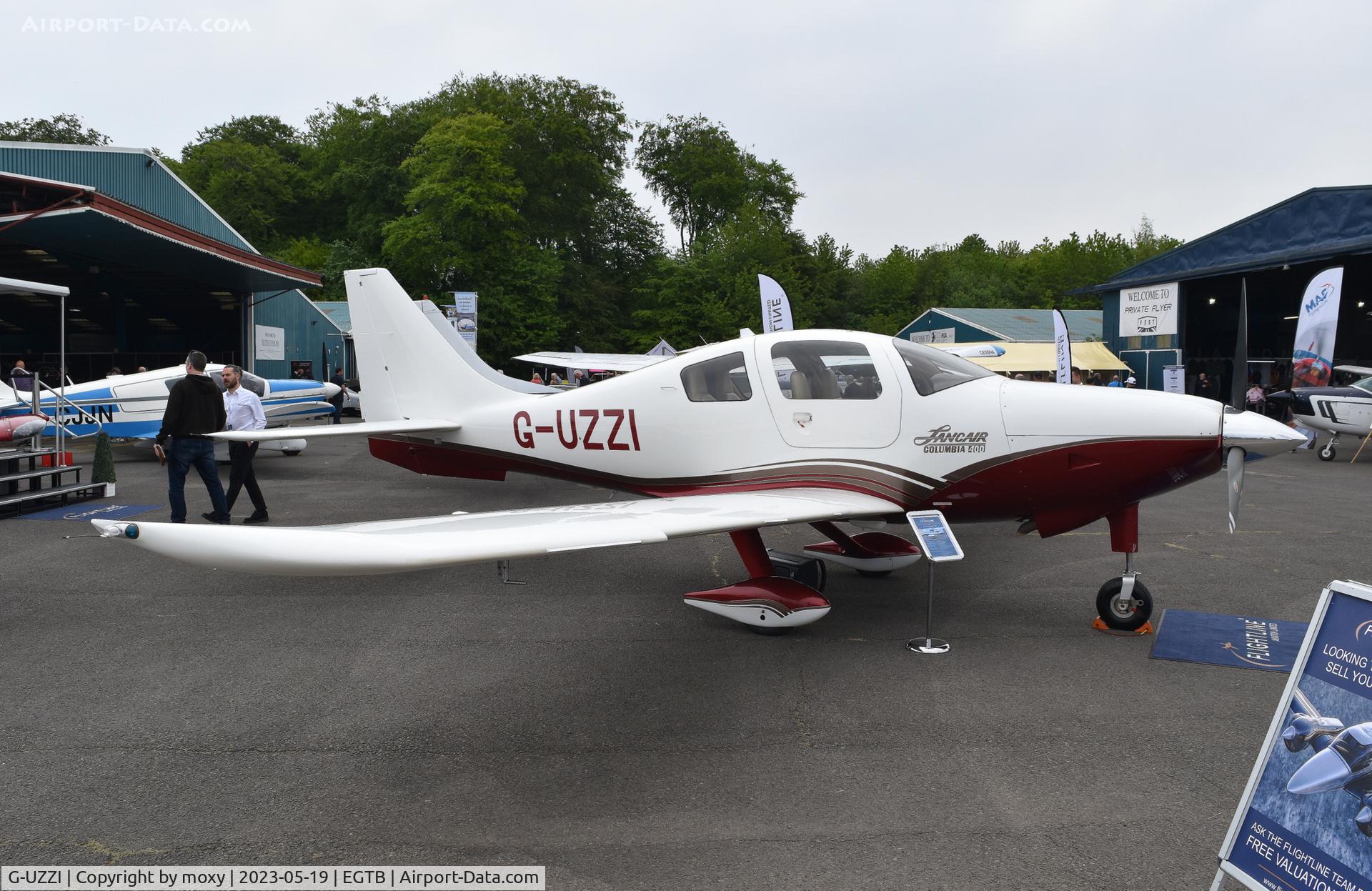 G-UZZI, 2004 Lancair LC41-550FG C/N 41017, Lancair LC41-550FG at Wycombe Air Park. Ex N79HR