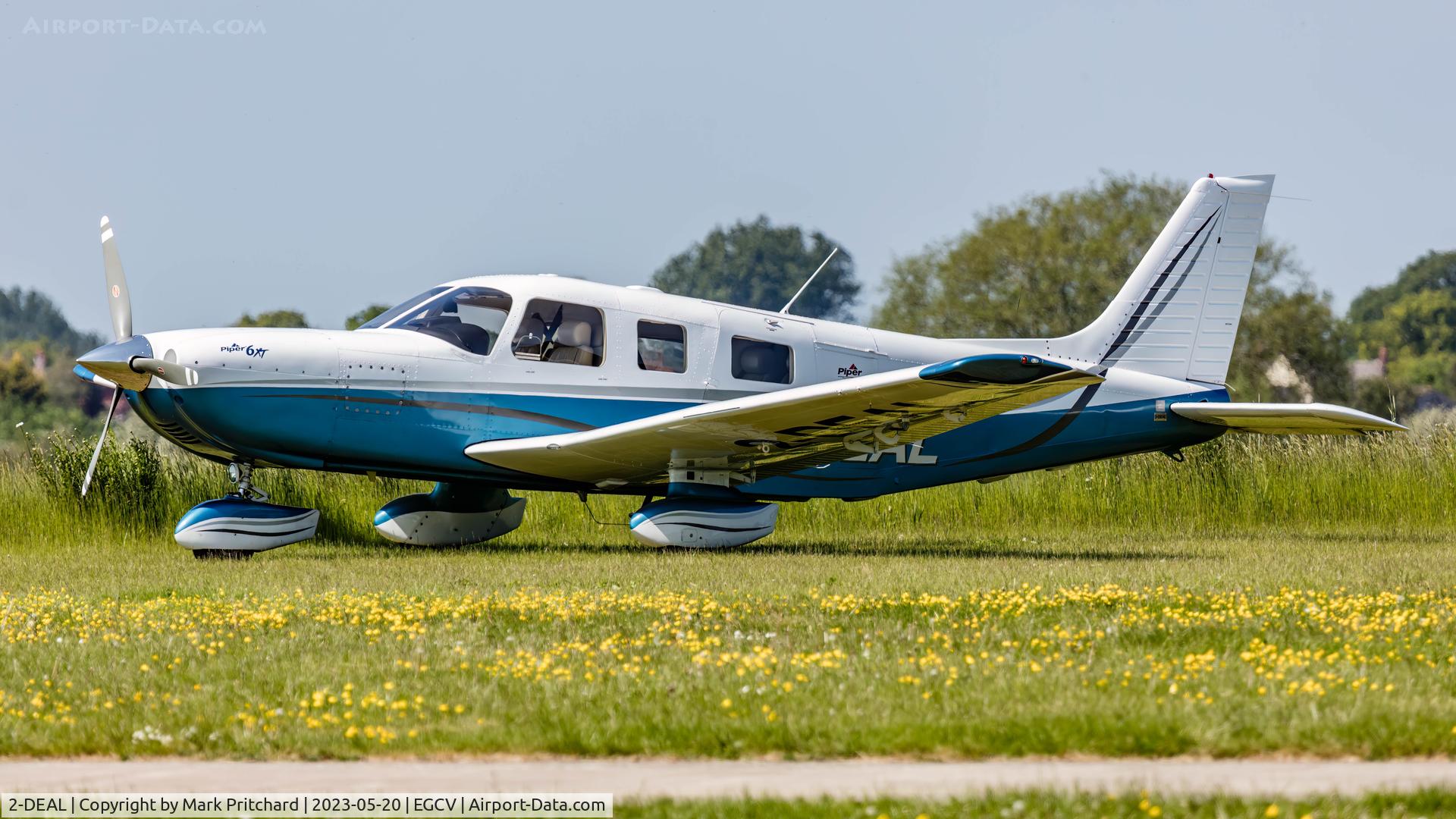 2-DEAL, 2005 Piper PA-32-301XTC Saratoga C/N 3255029, Shot at Sleap Airfield
