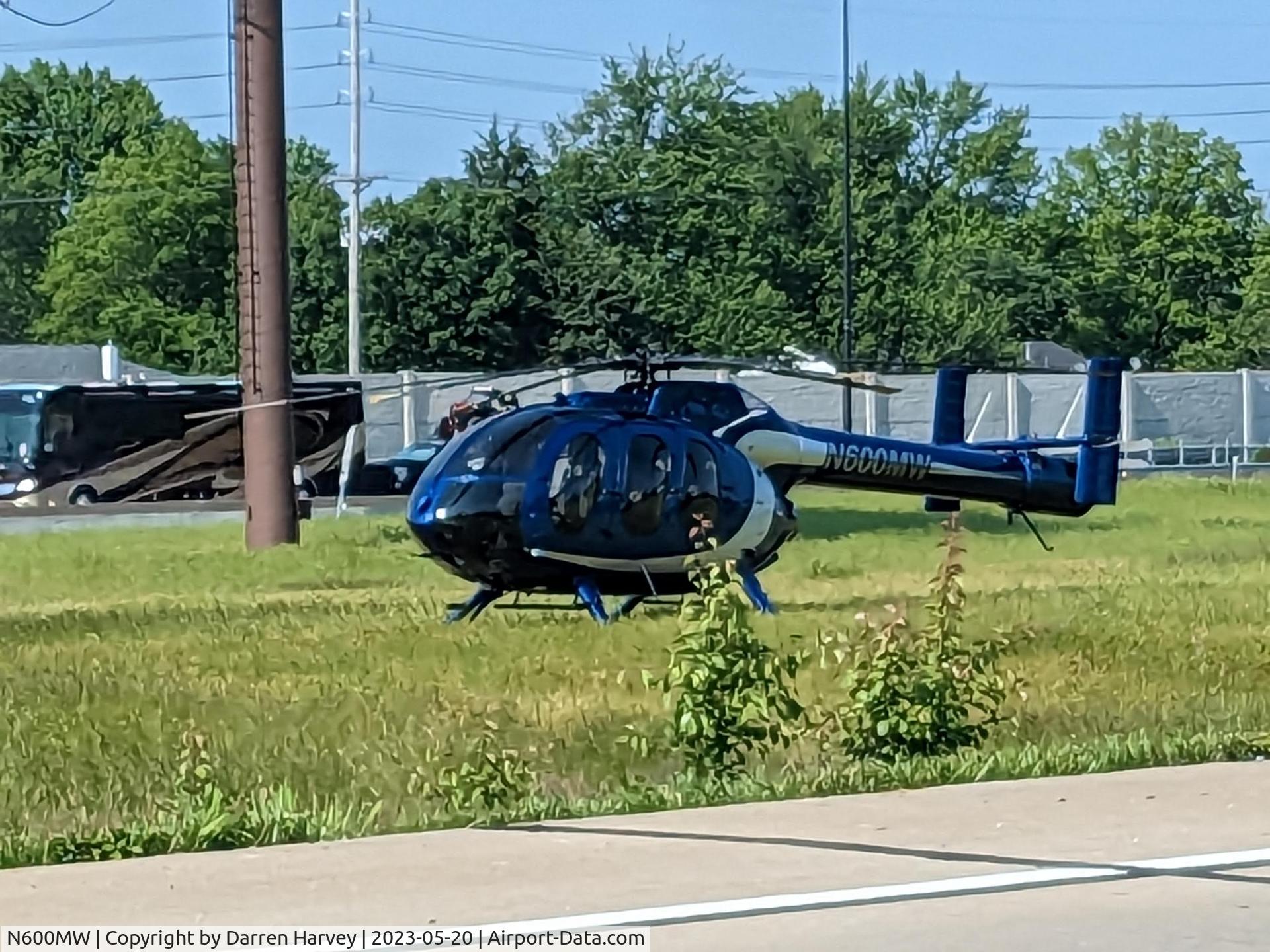 N600MW, 2001 MD Helicopters 600N C/N RN064, In a field in O'Fallon, MO, USA