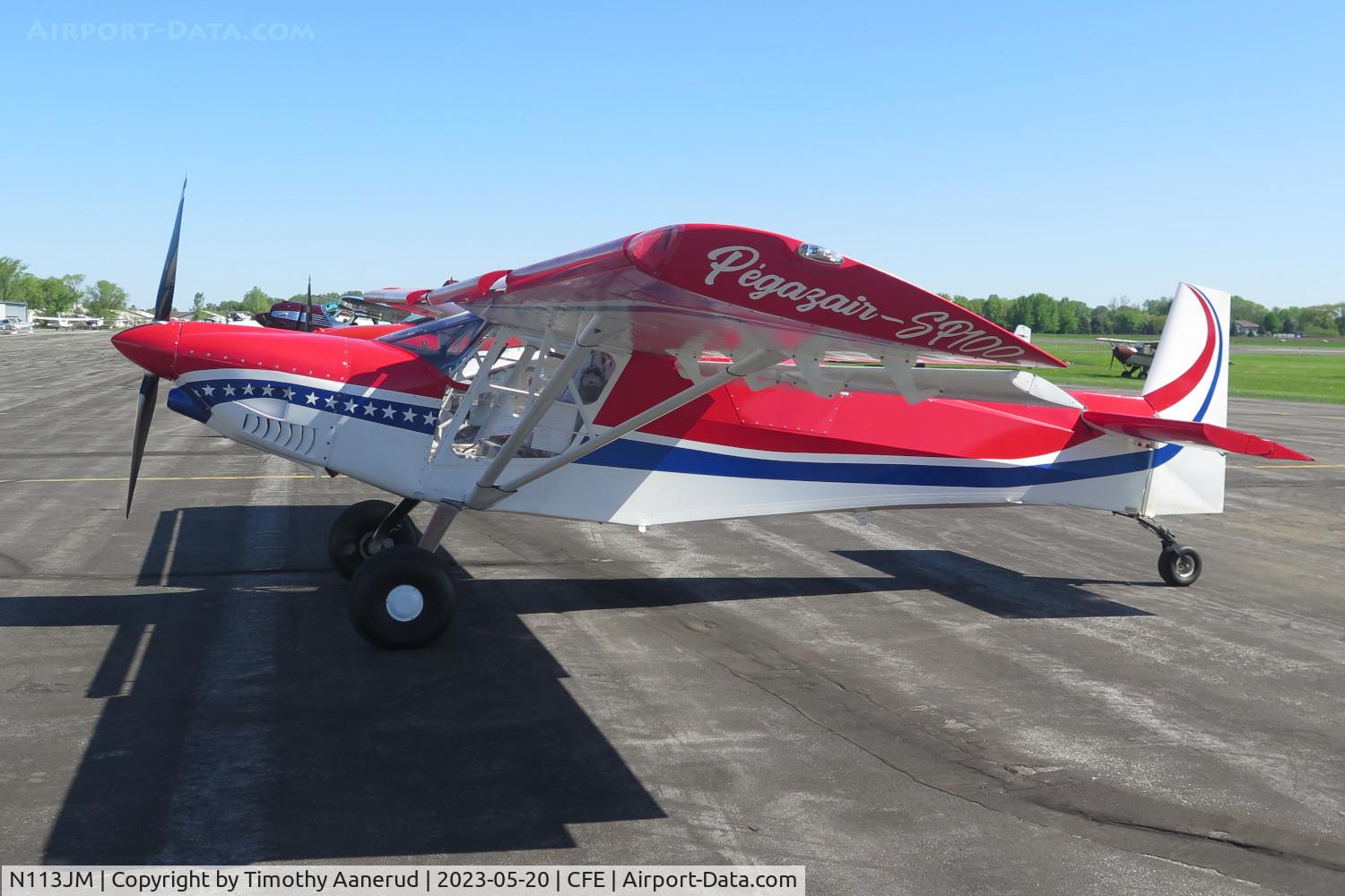 N113JM, 2021 Pegazair SP100 C/N 000234-020, 2021 Pegazair SP100, c/n: 000234-020.  The Great Minnesota Aviation Gathering 2023