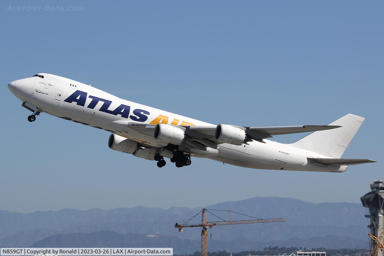 N859GT, 2015 Boeing 747-87UF C/N 62441, at lax