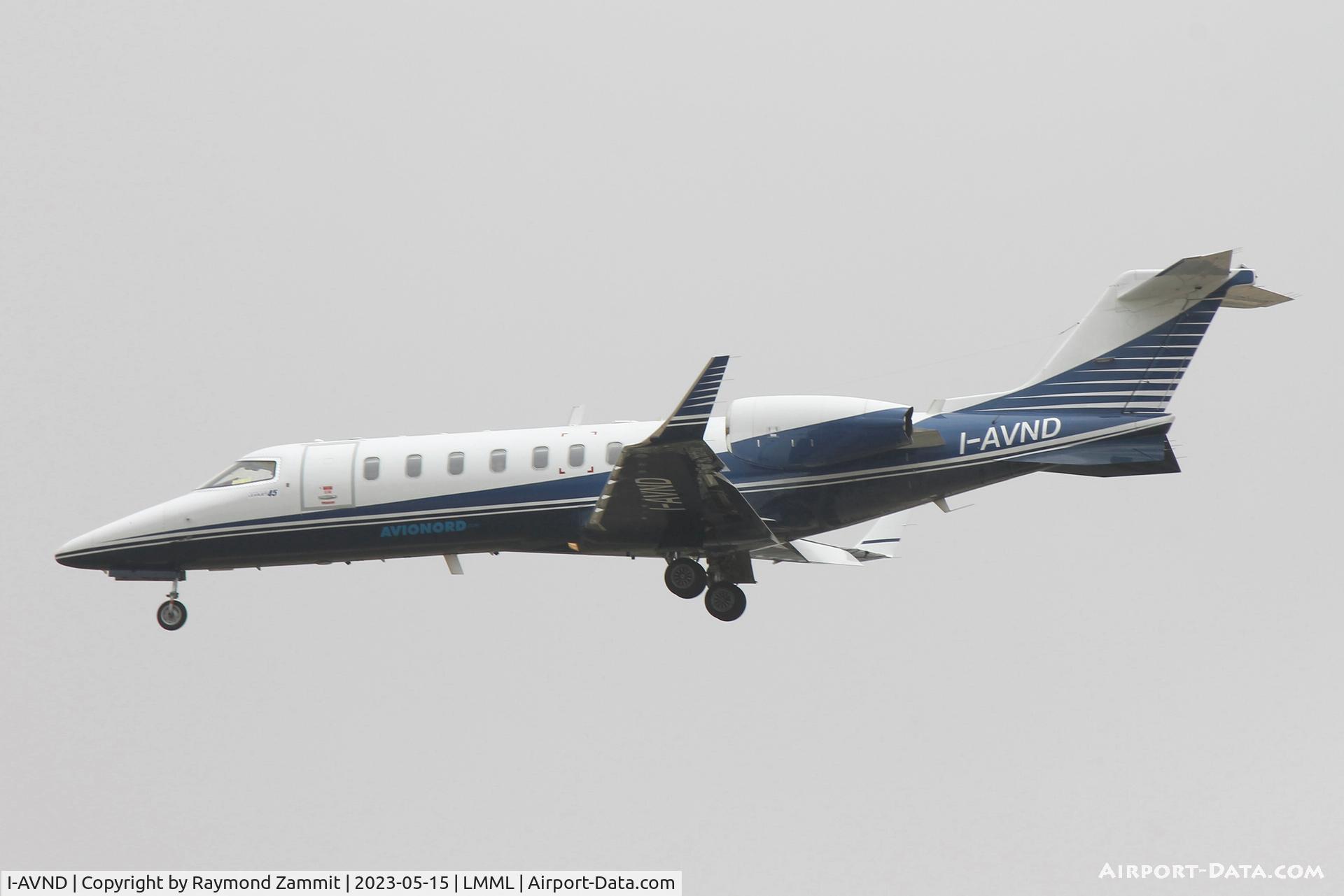 I-AVND, 1999 Learjet 45 C/N 45-064, Learjet 45 I-AVND Avianord