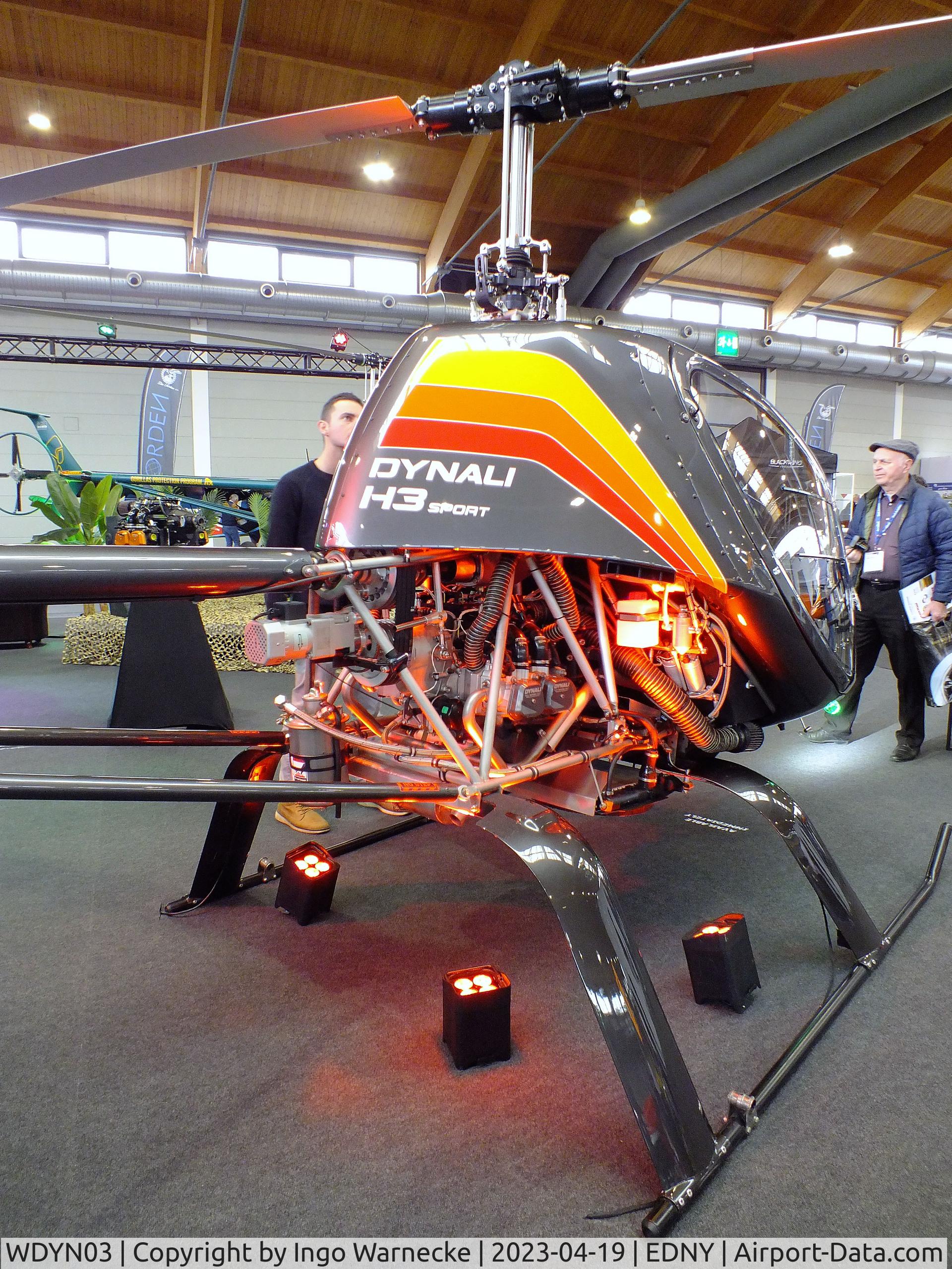 WDYN03, Dynali H3 EasyFlyer C/N not found_WDYN03, Dynali H3 EasyFlyer at the AERO 2023, Friedrichshafen