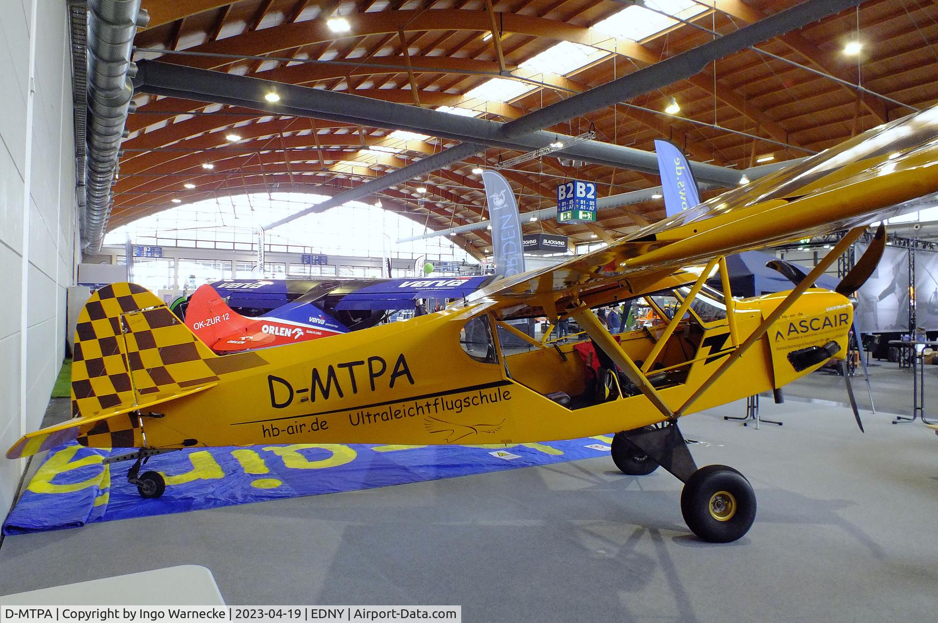 D-MTPA, Zlin Savage 912 C/N 0155, Zlin Savage 912 at the AERO 2023, Friedrichshafen