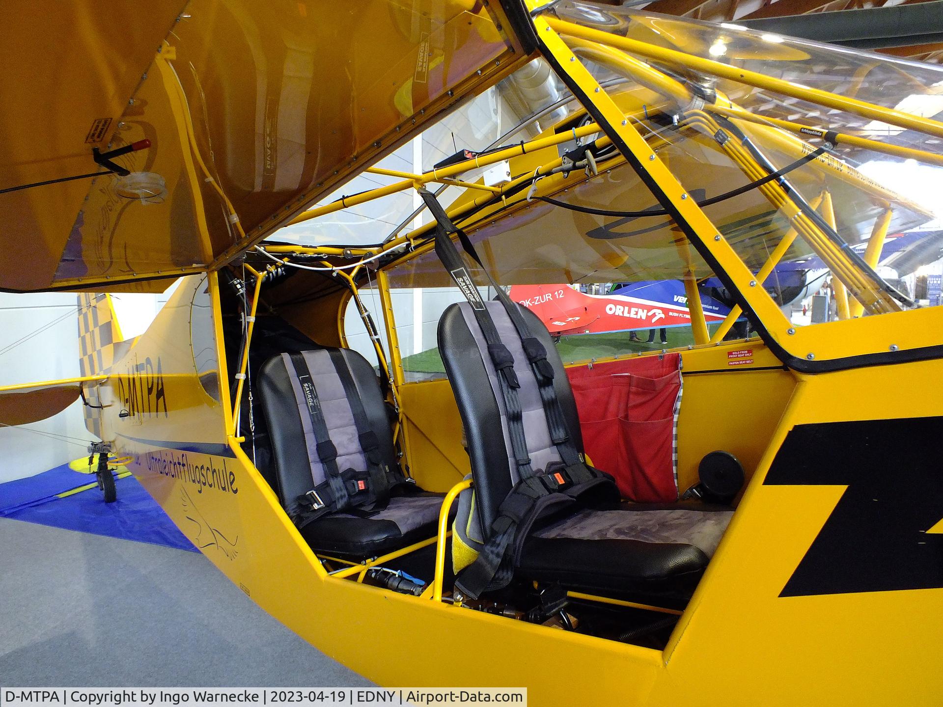 D-MTPA, Zlin Savage 912 C/N 0155, Zlin Savage 912 at the AERO 2023, Friedrichshafen #c