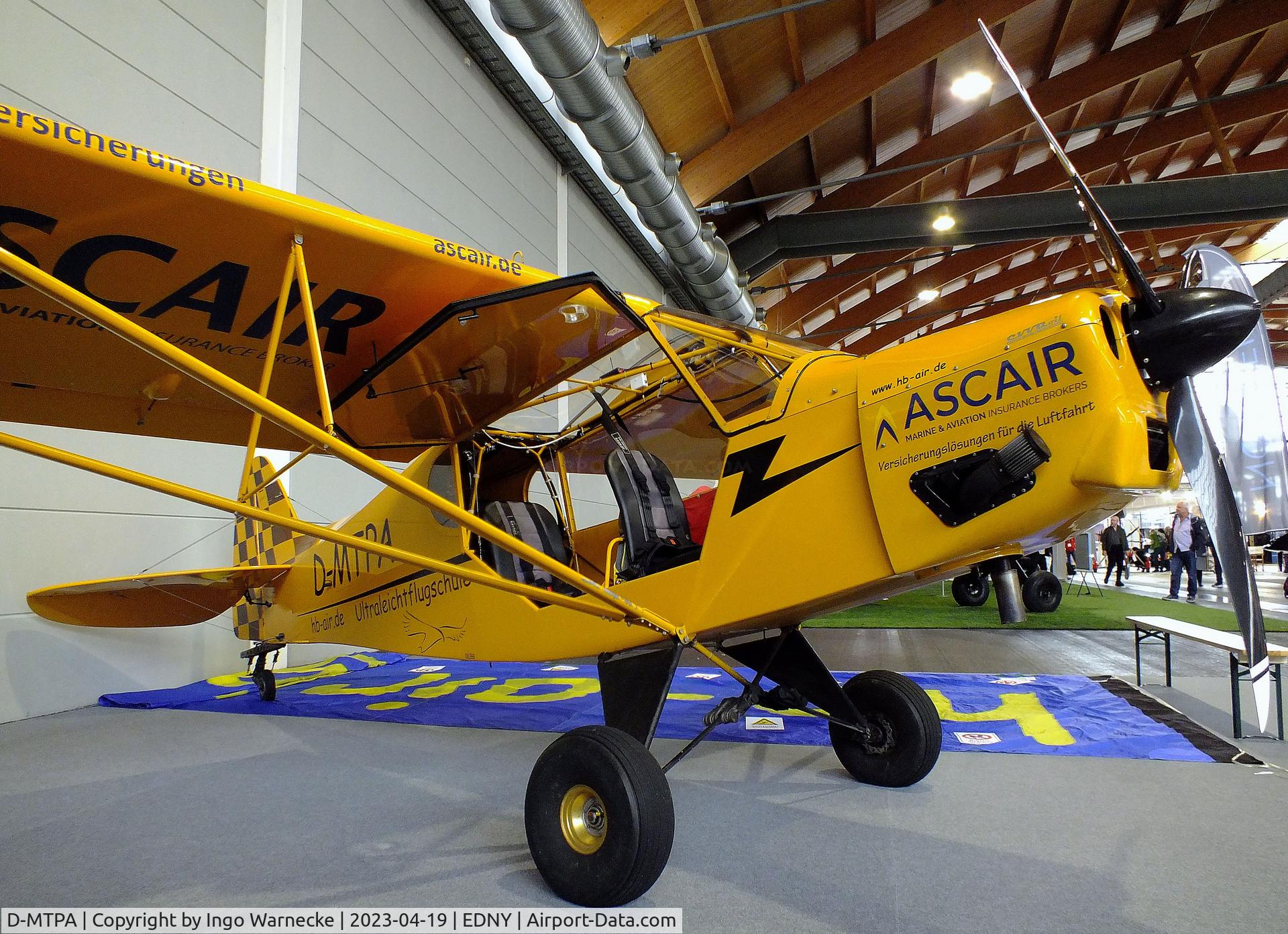 D-MTPA, Zlin Savage 912 C/N 0155, Zlin Savage 912 at the AERO 2023, Friedrichshafen