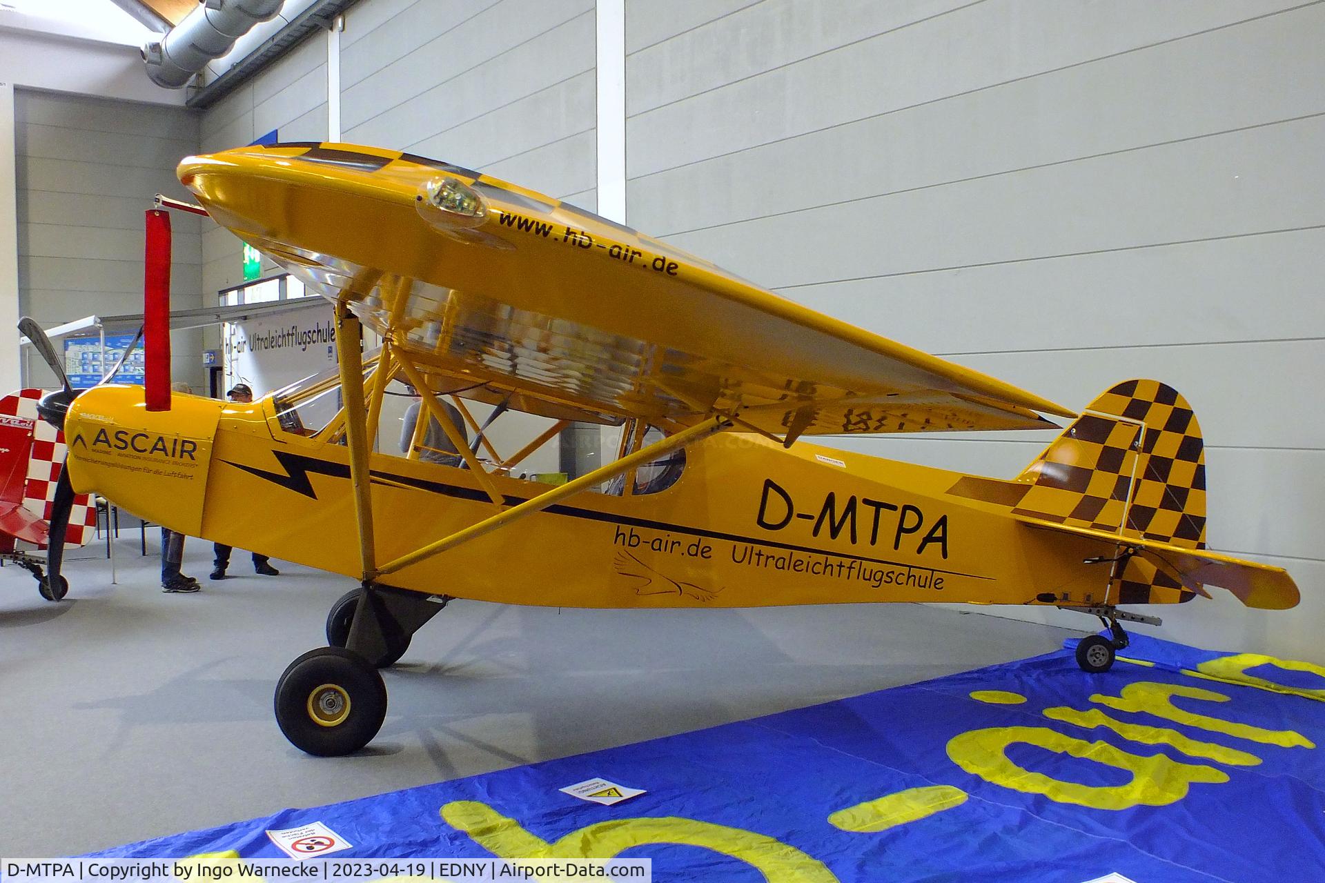 D-MTPA, Zlin Savage 912 C/N 0155, Zlin Savage 912 at the AERO 2023, Friedrichshafen