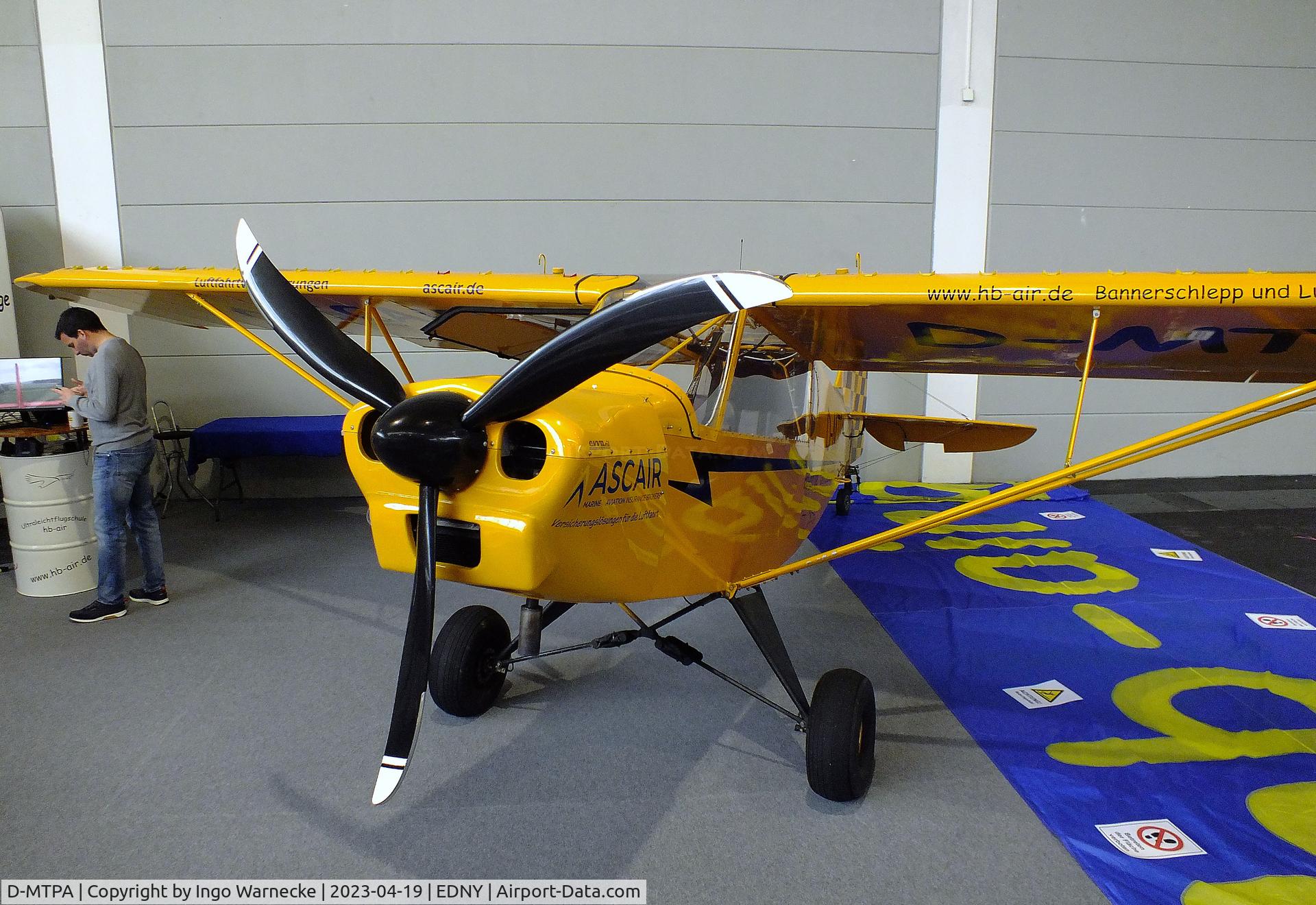 D-MTPA, Zlin Savage 912 C/N 0155, Zlin Savage 912 at the AERO 2023, Friedrichshafen