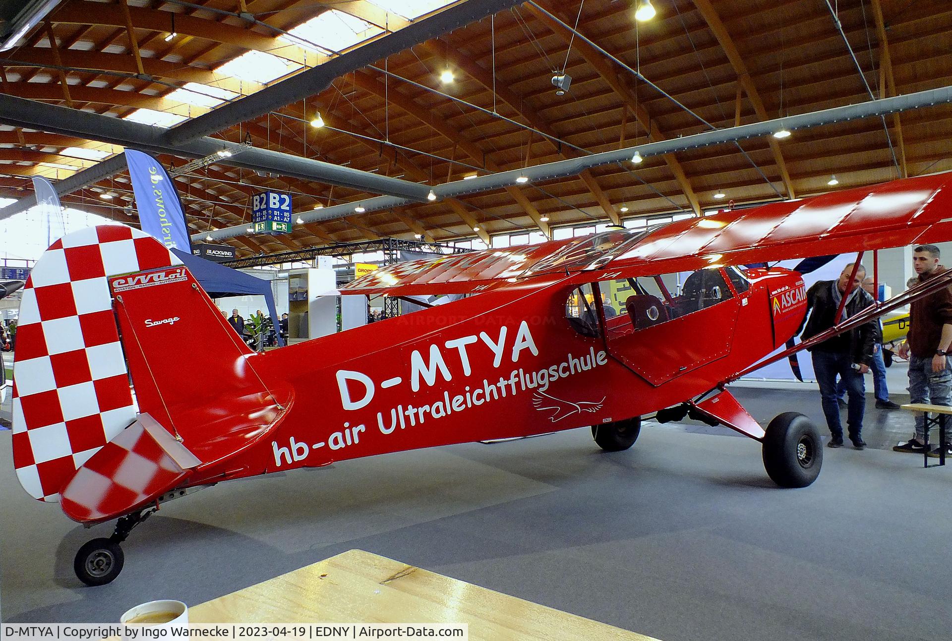 D-MTYA, Zlin Savage Classic C/N 0242, Zlin Savage Classic at the AERO 2023, Friedrichshafen