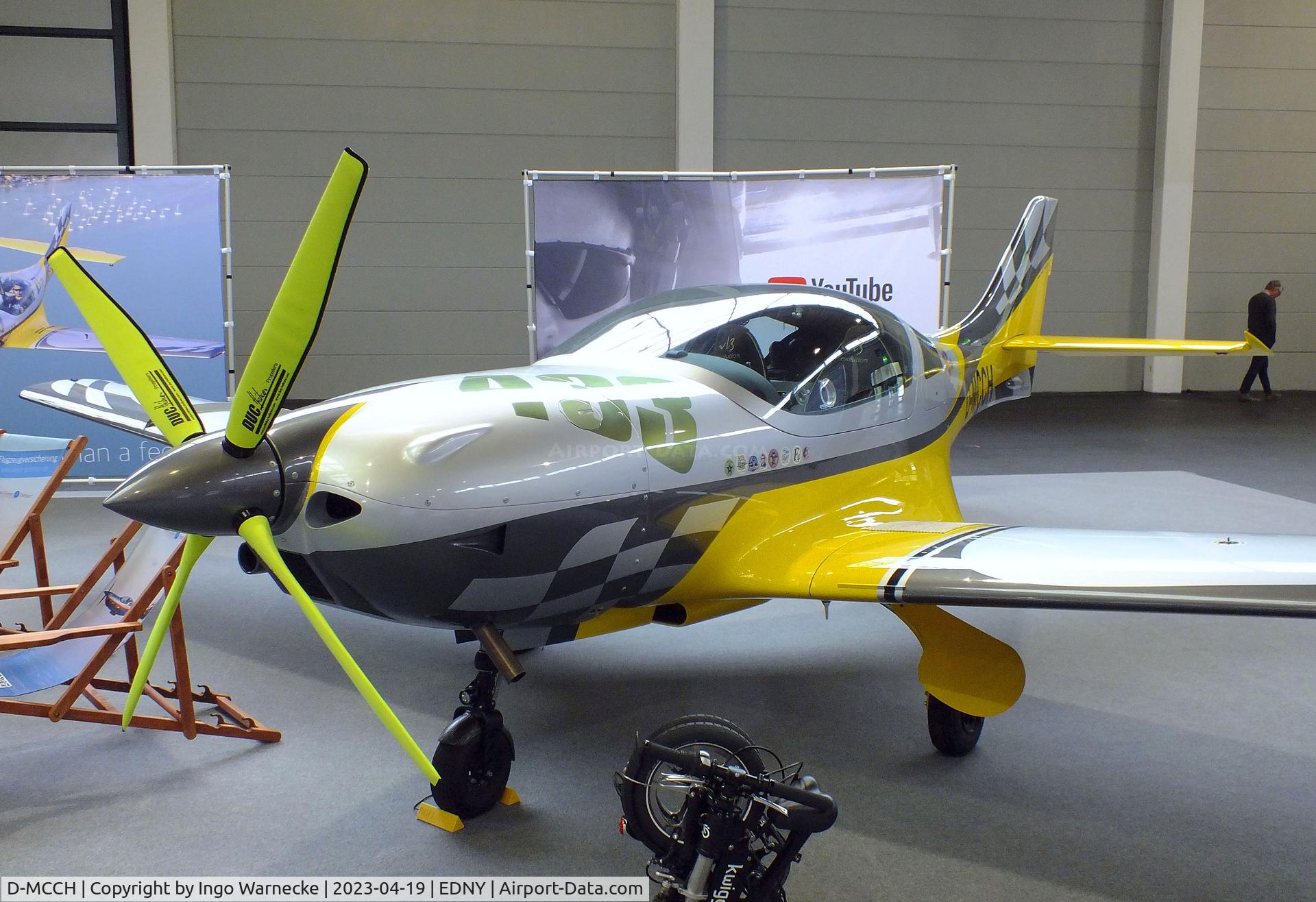 D-MCCH, JMB Aircraft VL-3 Evolution C/N VL-3-446, Aveko / JMB VL-3 Evolution of YouTuber 'Pilot Frank' at the AERO 2023, Friedrichshafen