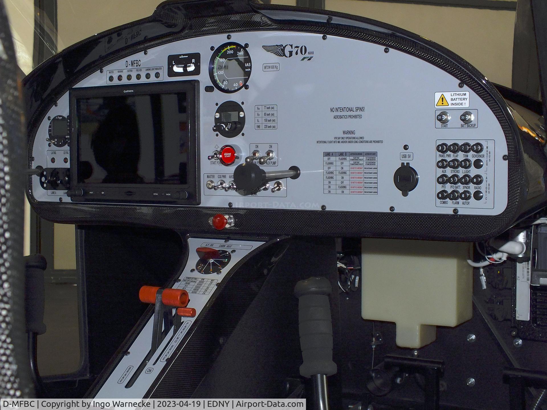 D-MFBC, Nando Groppo G70-600 Fi C/N 215/173/31, Nando Groppo G70/600 Fi at the AERO 2023, Friedrichshafen #c