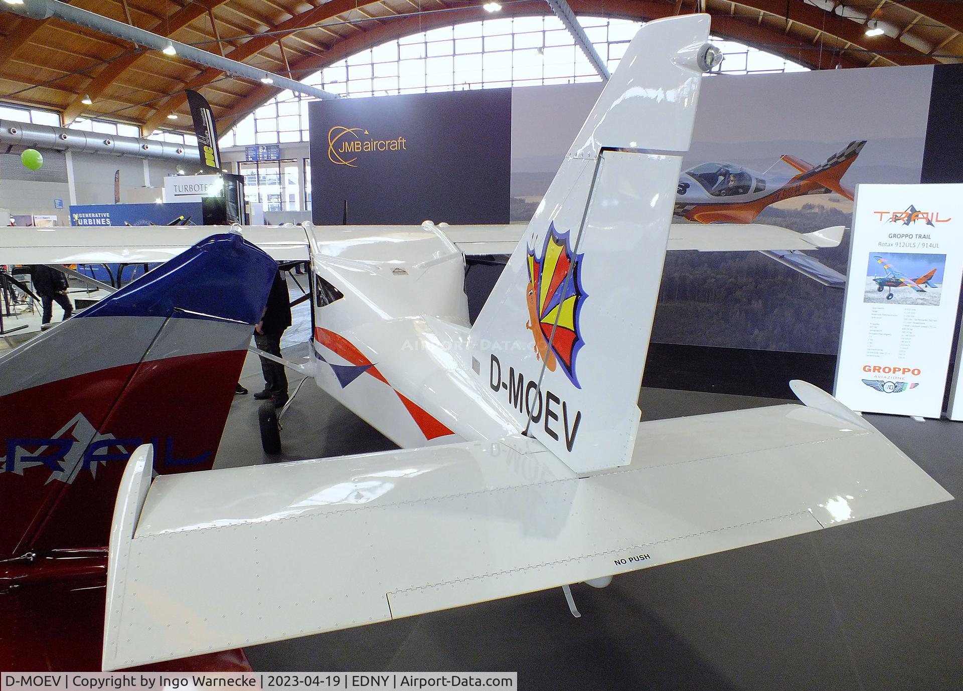 D-MOEV, Nando Groppo G70-600 C/N not found_D-MOEV, Nando Groppo G70/600 at the AERO 2023, Friedrichshafen
